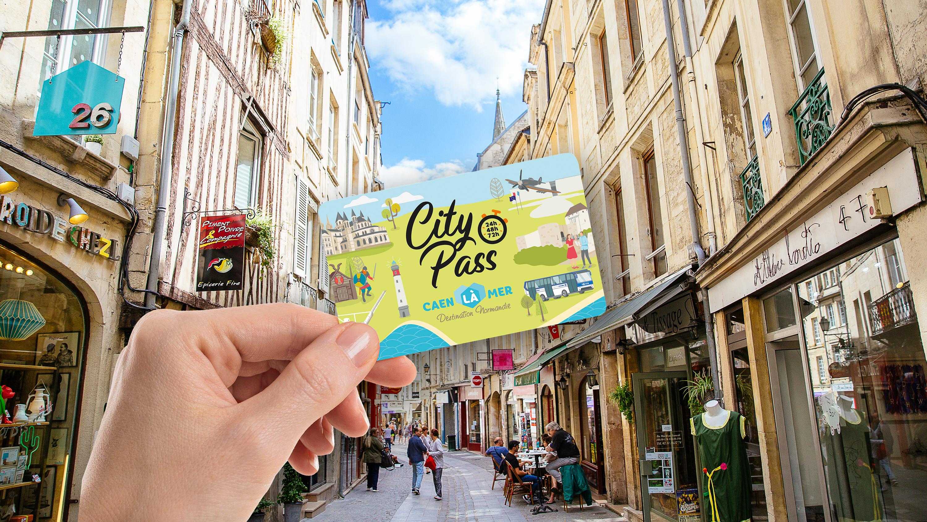 Caen la Mer City Pass: 24, 48, or 72-Hour Sightseeing & Transit Card
