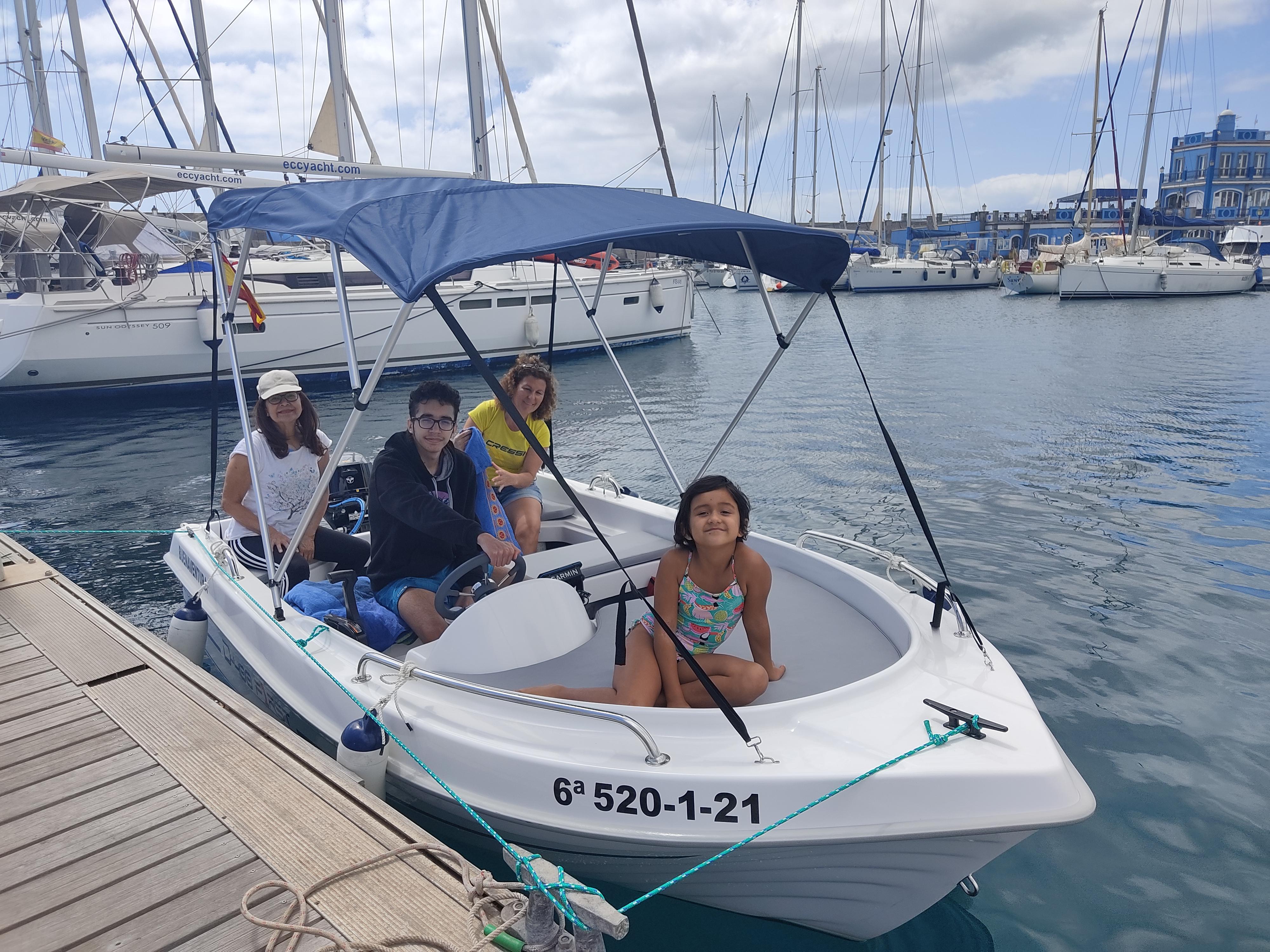 Self-Drive Boat Rental: Tenerife Coastline Adventure