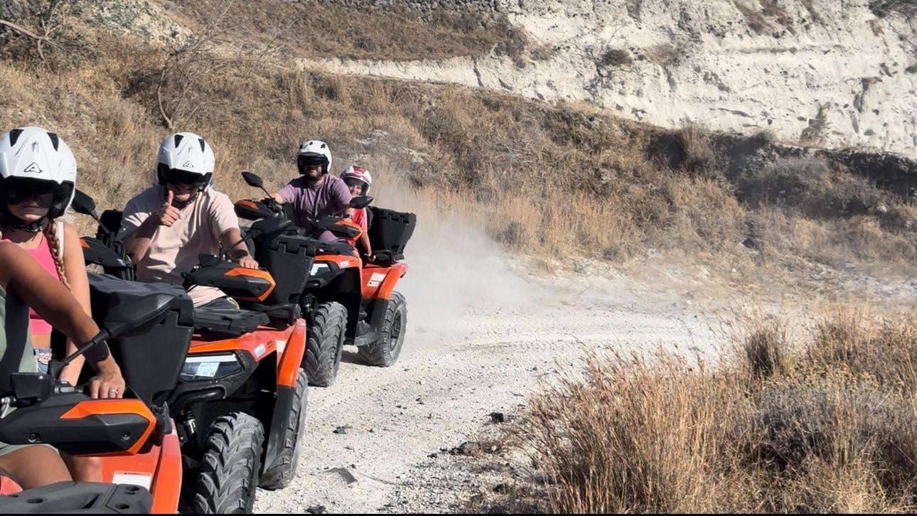 ATV-Quad Off-Road Safari with Hidden Trails + Red beach