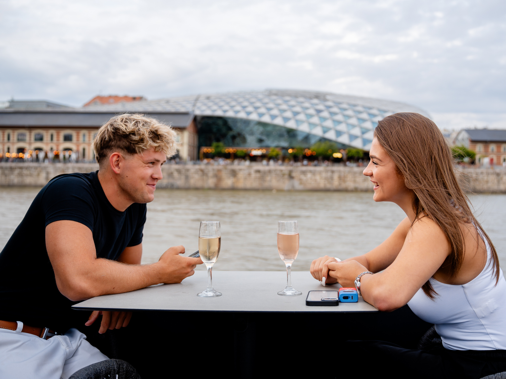 Budapest river cruise on the Danube — Parliament, Chain Bridge and Buda Castle — image 19