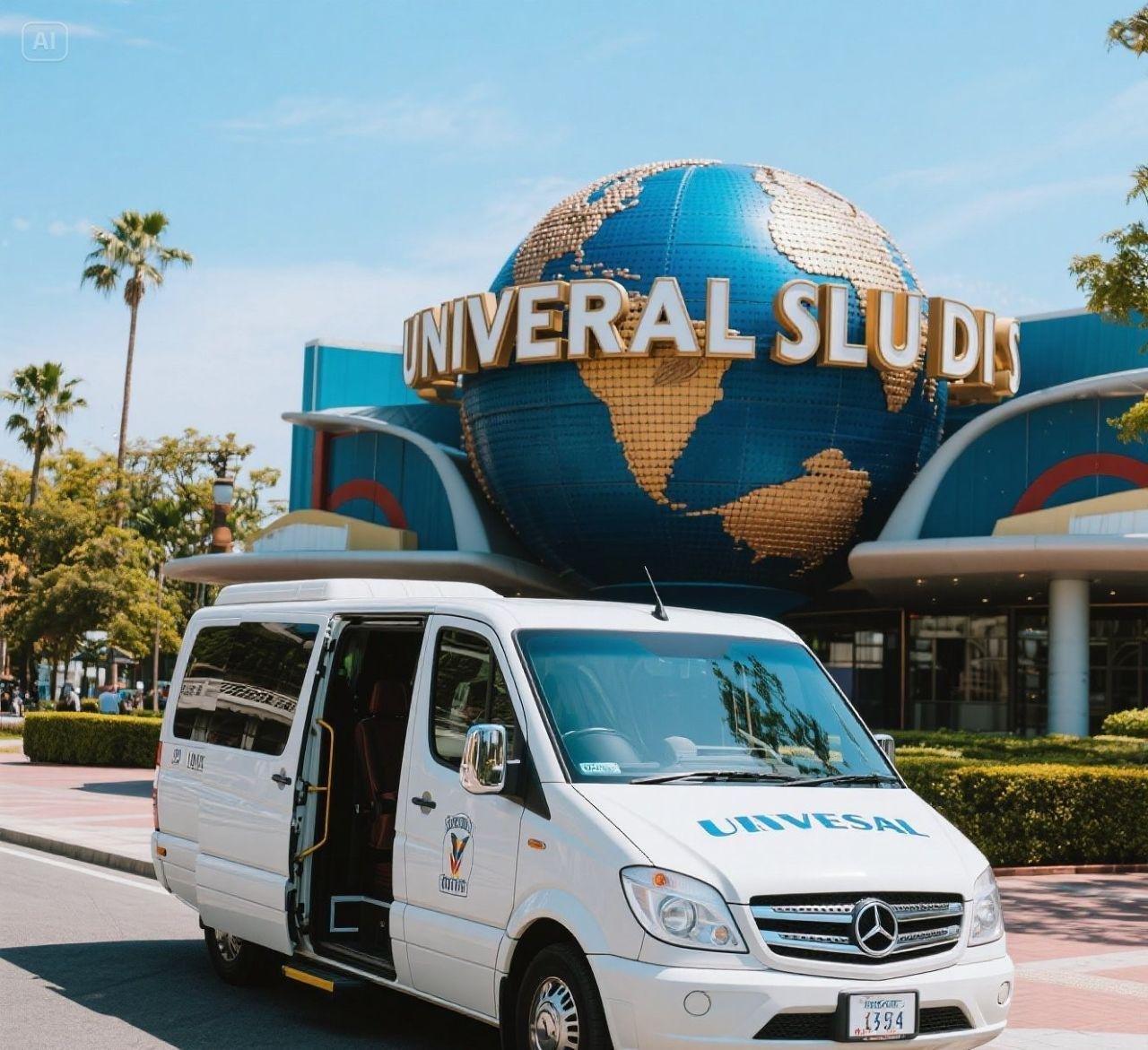 Osaka: Private One-Way Transfer to or from Universal Studios Japan