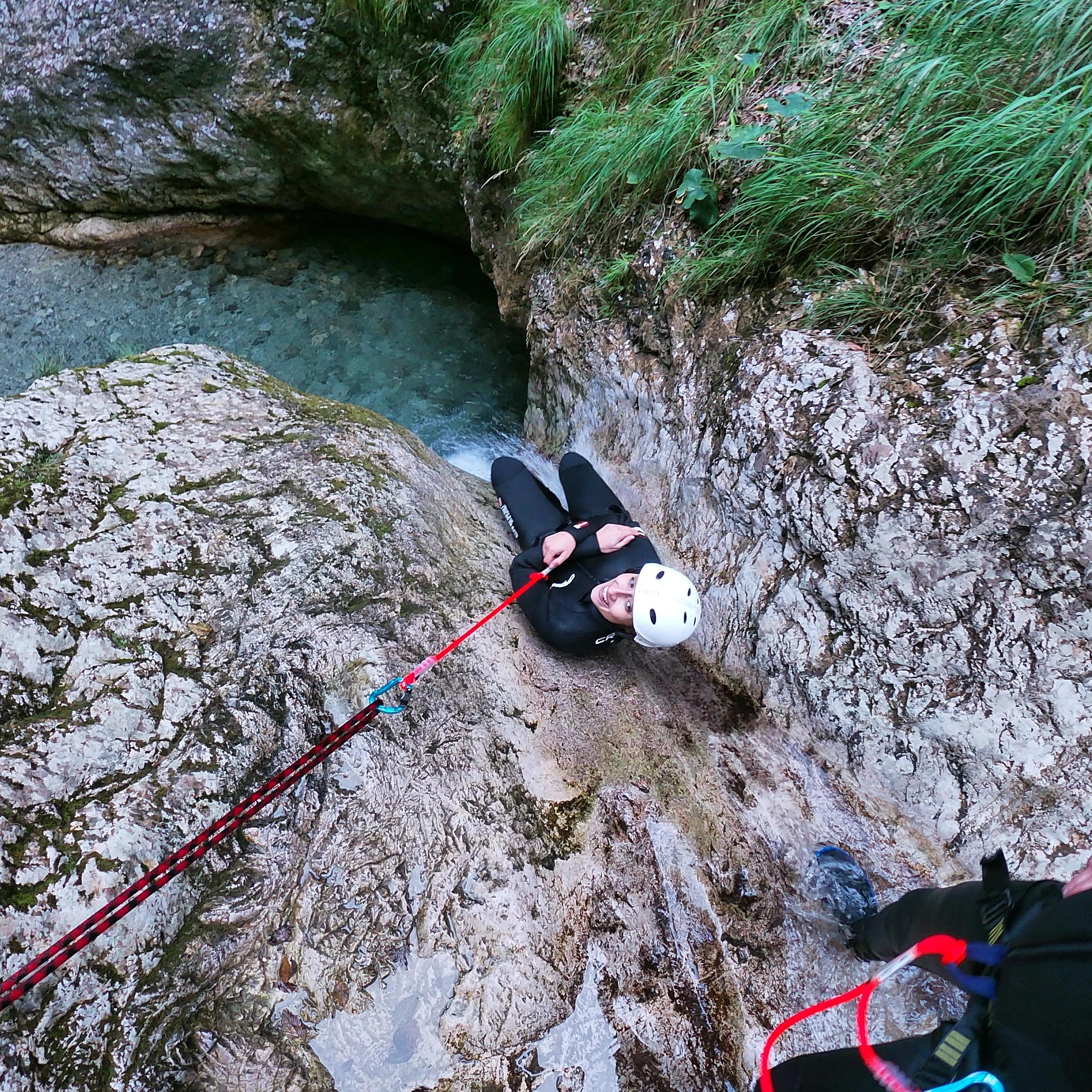 Bovec Canyoning Adventure with Photos & Transport