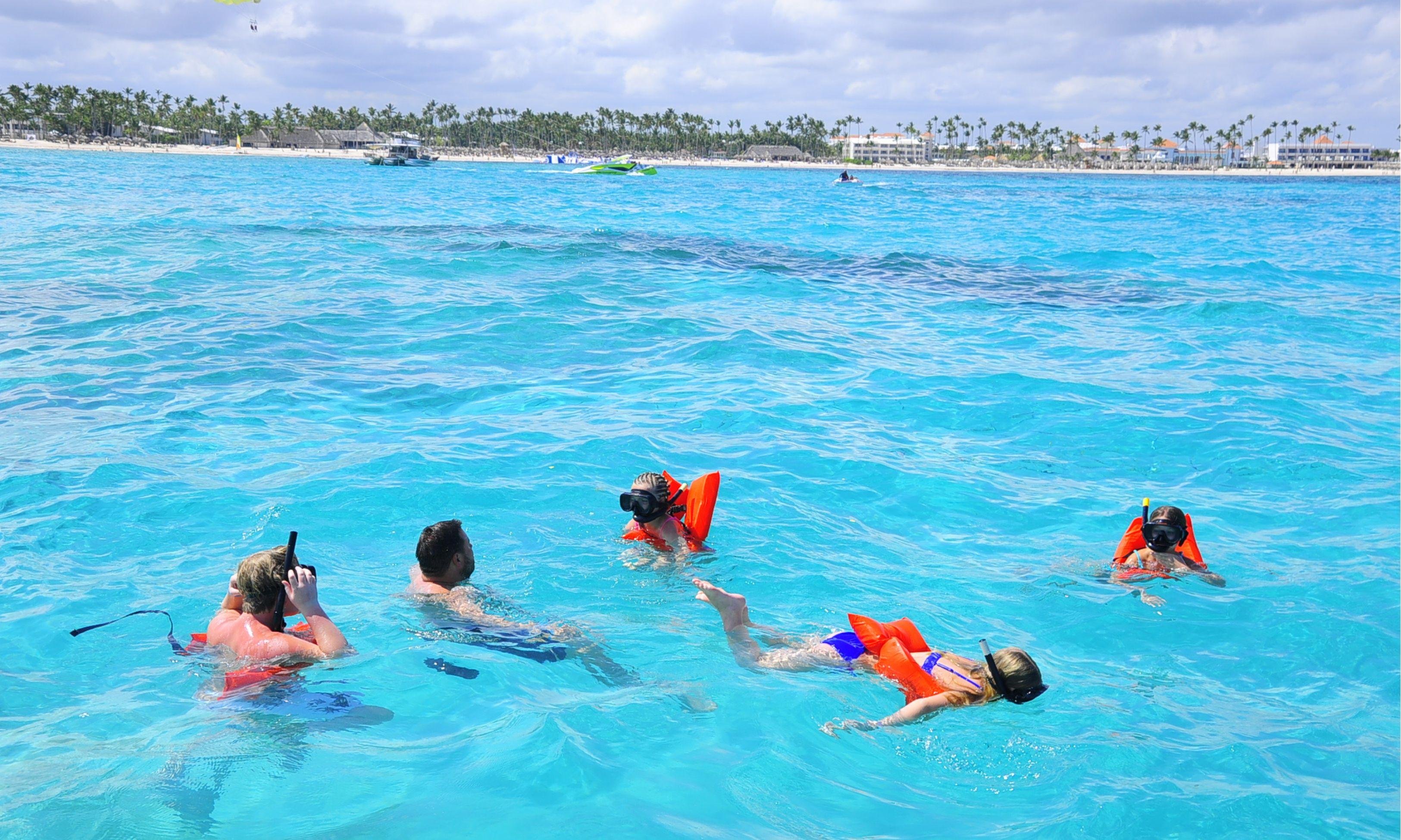 Punta Cana Catamaran & Reef Snorkel with Open Bar