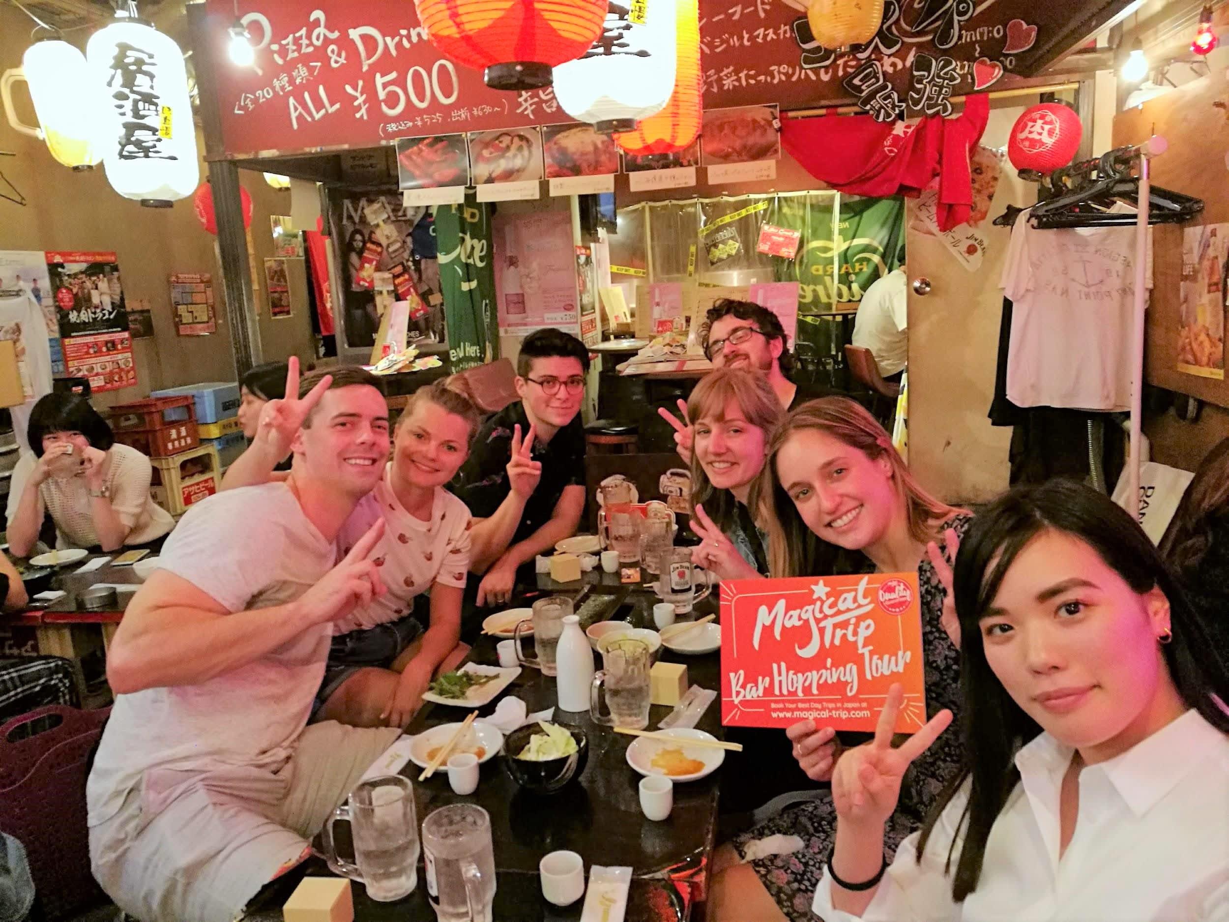 Shibuya Izakaya Night Tour — Drink Like a Tokyo Local