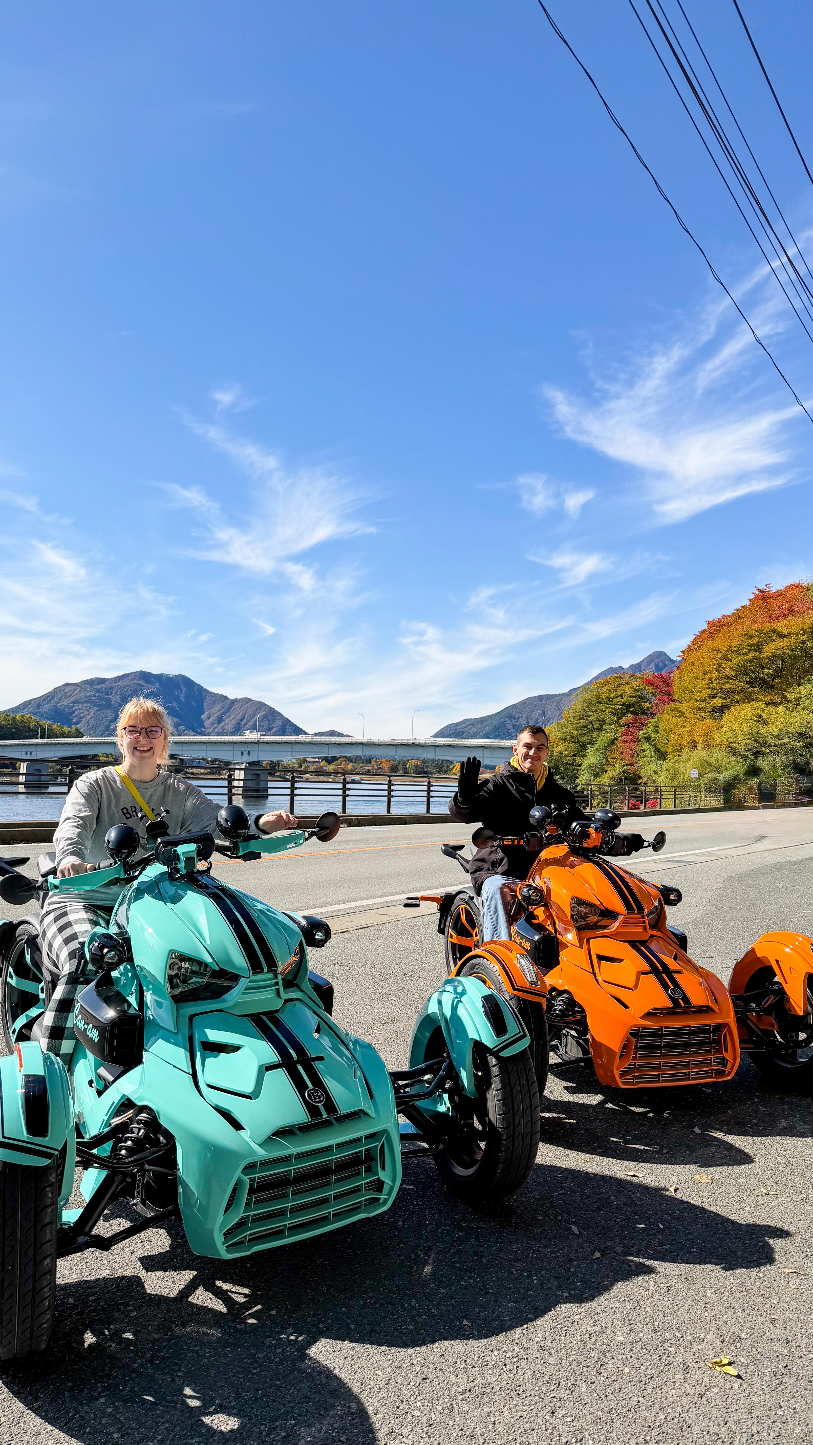 Mt. Fuji Guided Can-Am Trike Experience