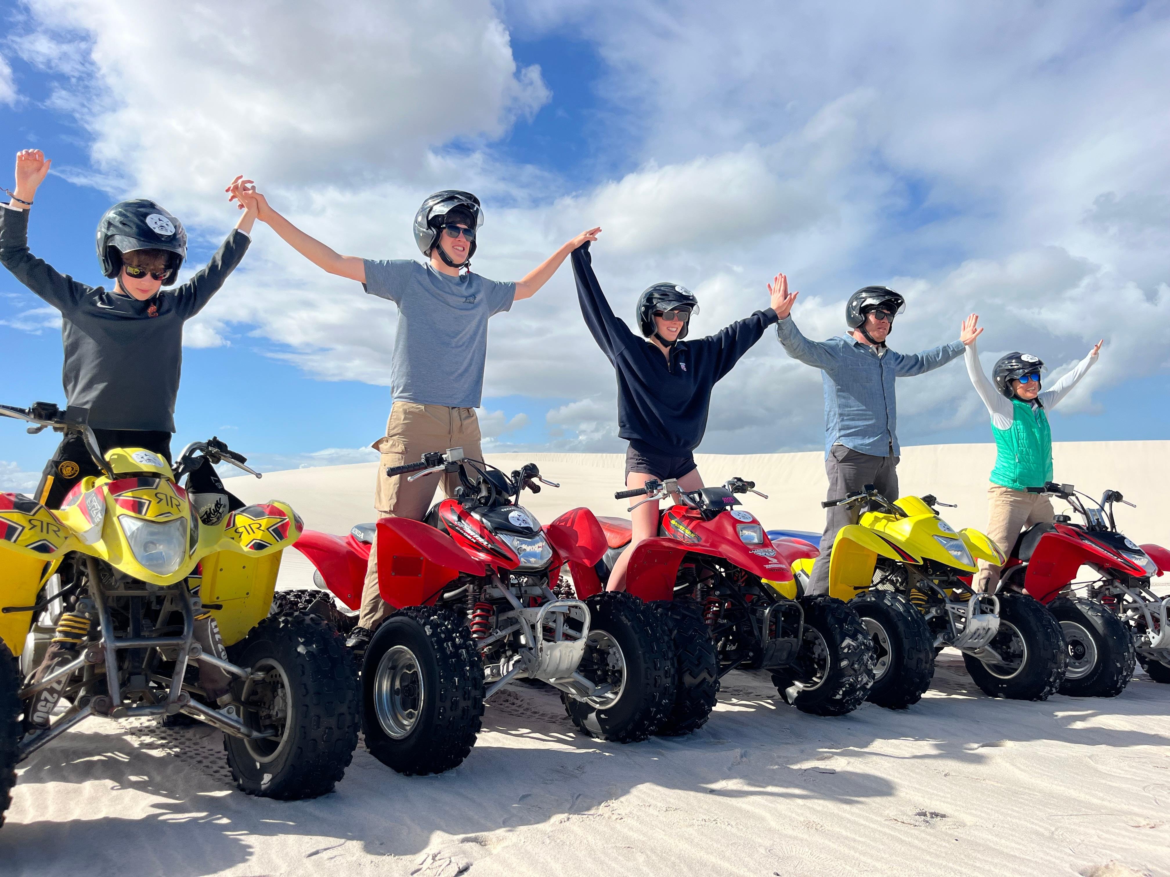 Atlantis Dunes Quad Biking & Sandboarding Adventure
