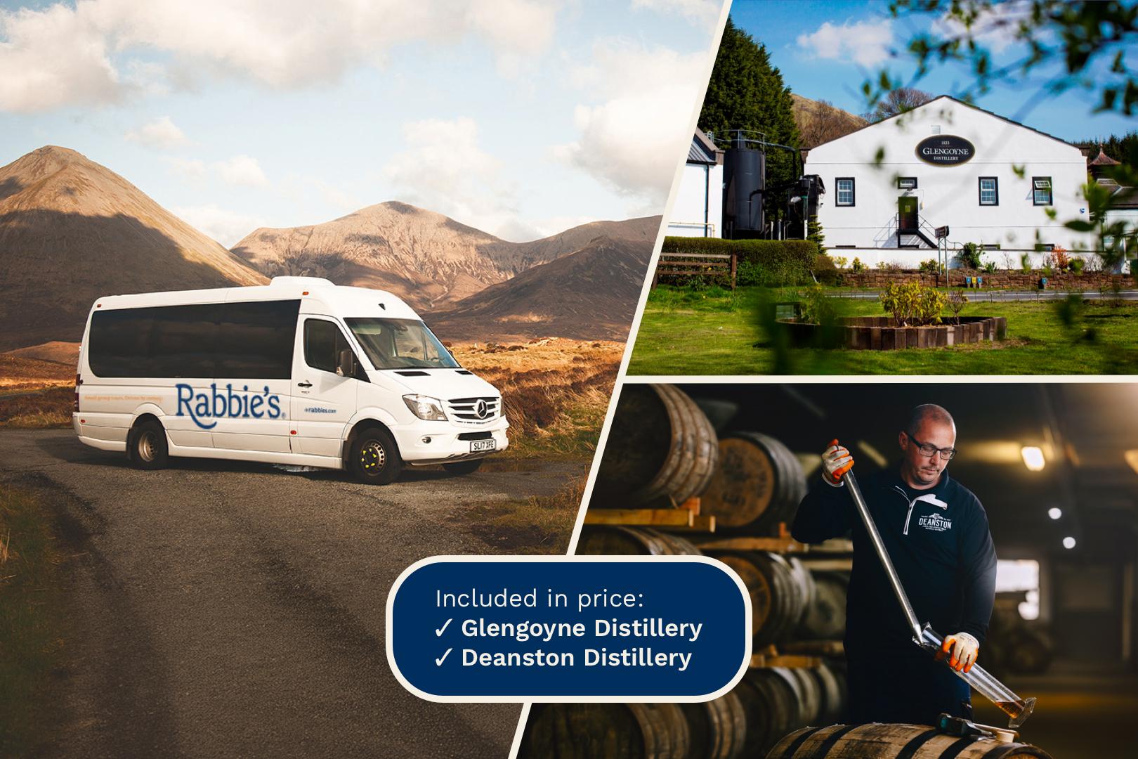 Scottish Whisky Discovery: Two Distilleries & Loch Lomond