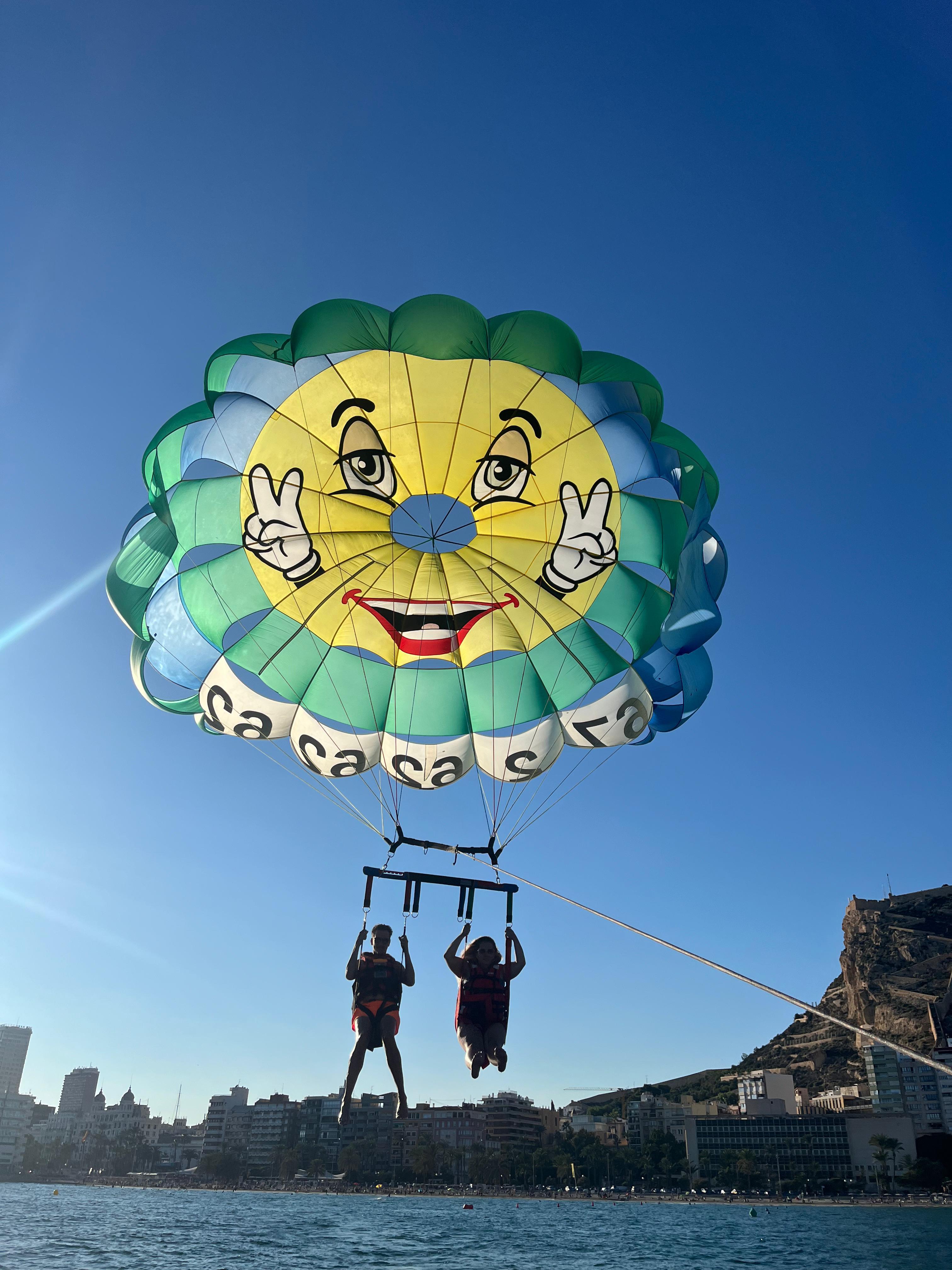 Alicante Parasailing Adventure with Coastal Boat Tour