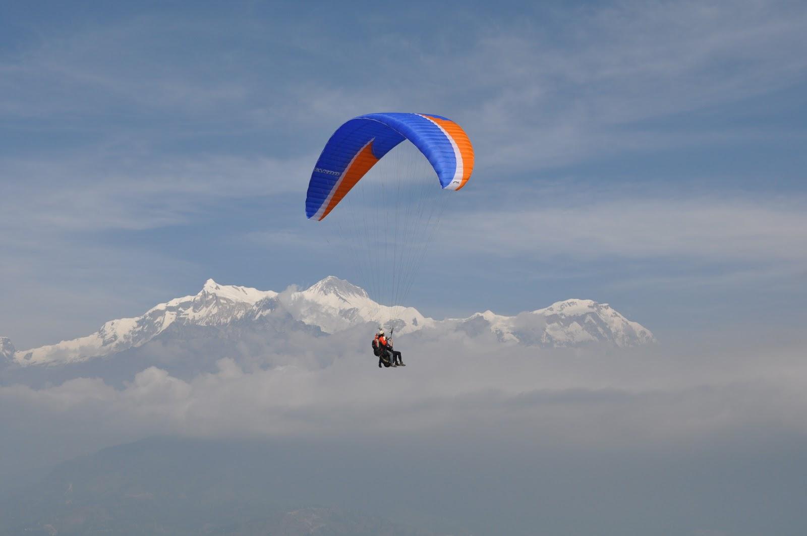 Pokhara Paragliding Flight with Aerial Media