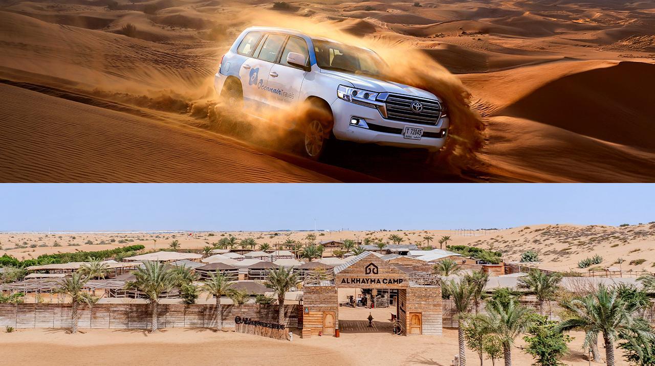 Dubai Red Dunes Premium Desert Safari with Al Khayma Camp & Triple Buffet