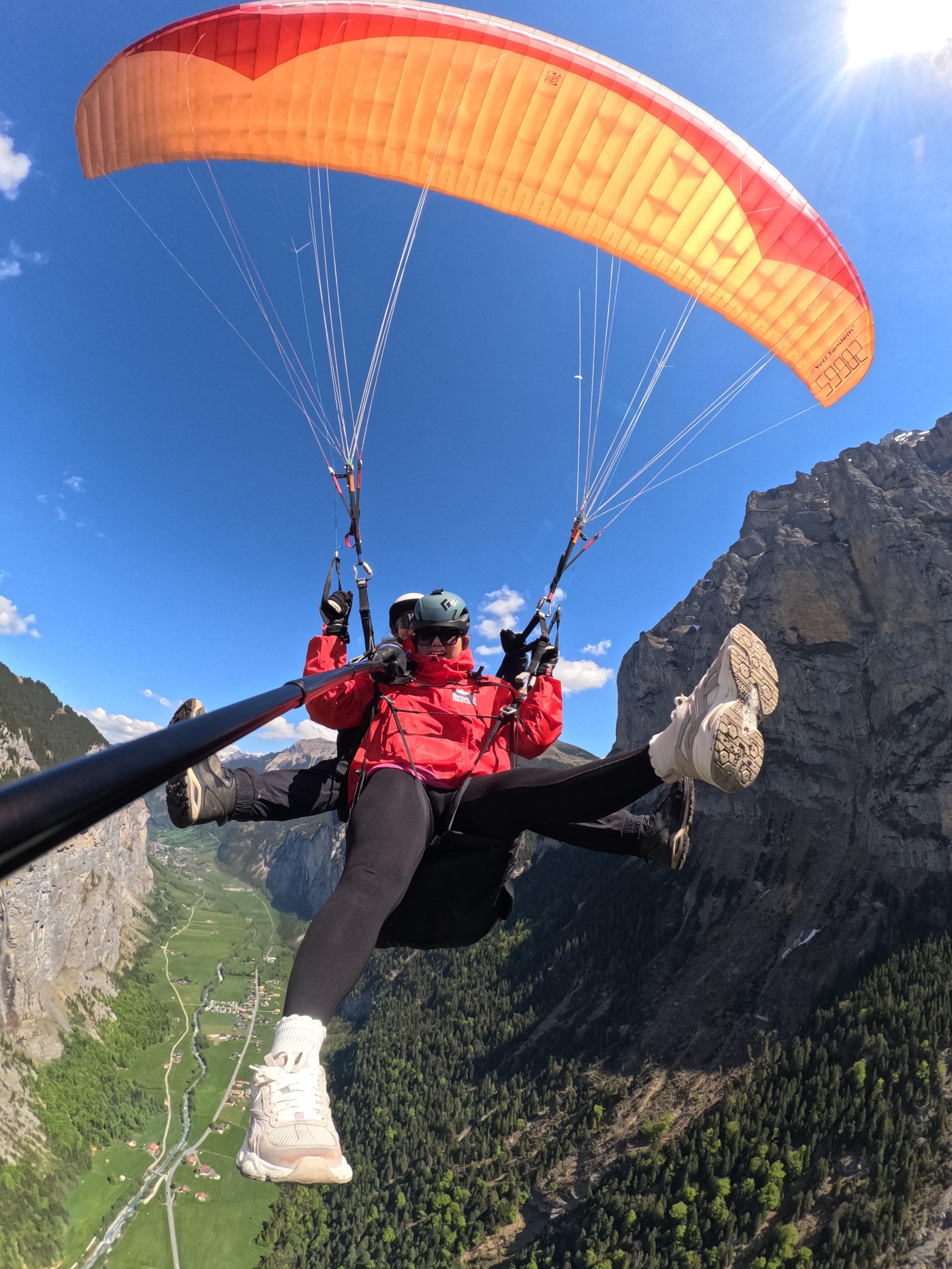 Mürren Paragliding Panorama Tandem Flight