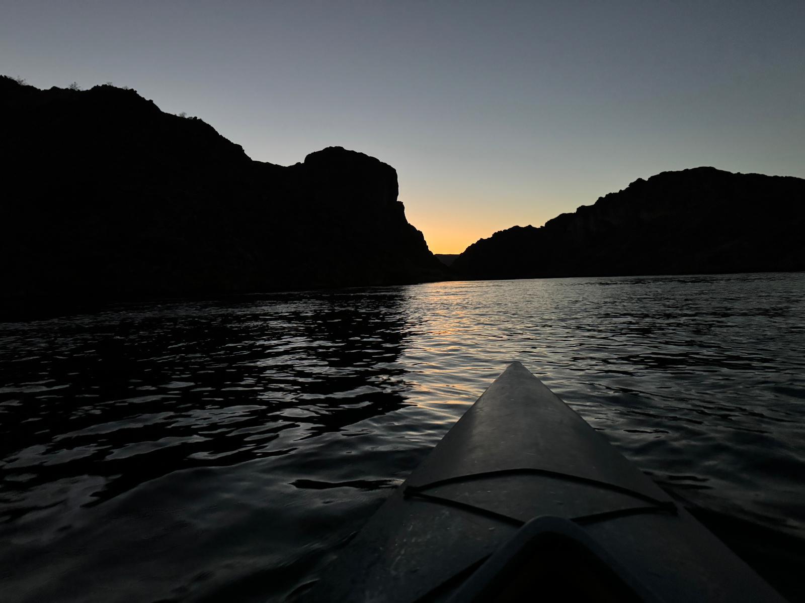 Emerald Cave Sunset Kayak Adventure with Campfire & Stargazing