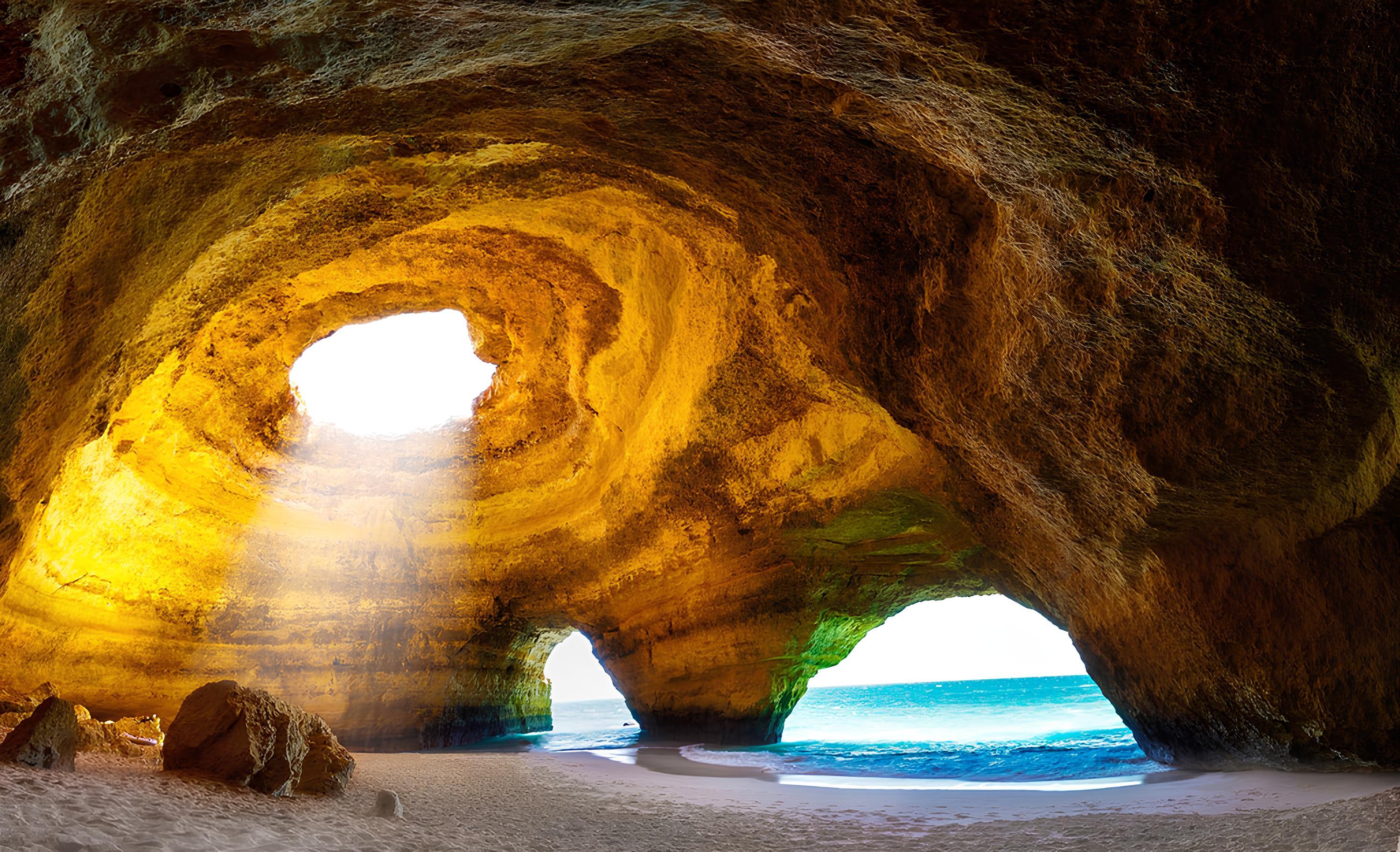 Secret Caves & Hidden Beaches Kayak Adventure Beyond Benagil