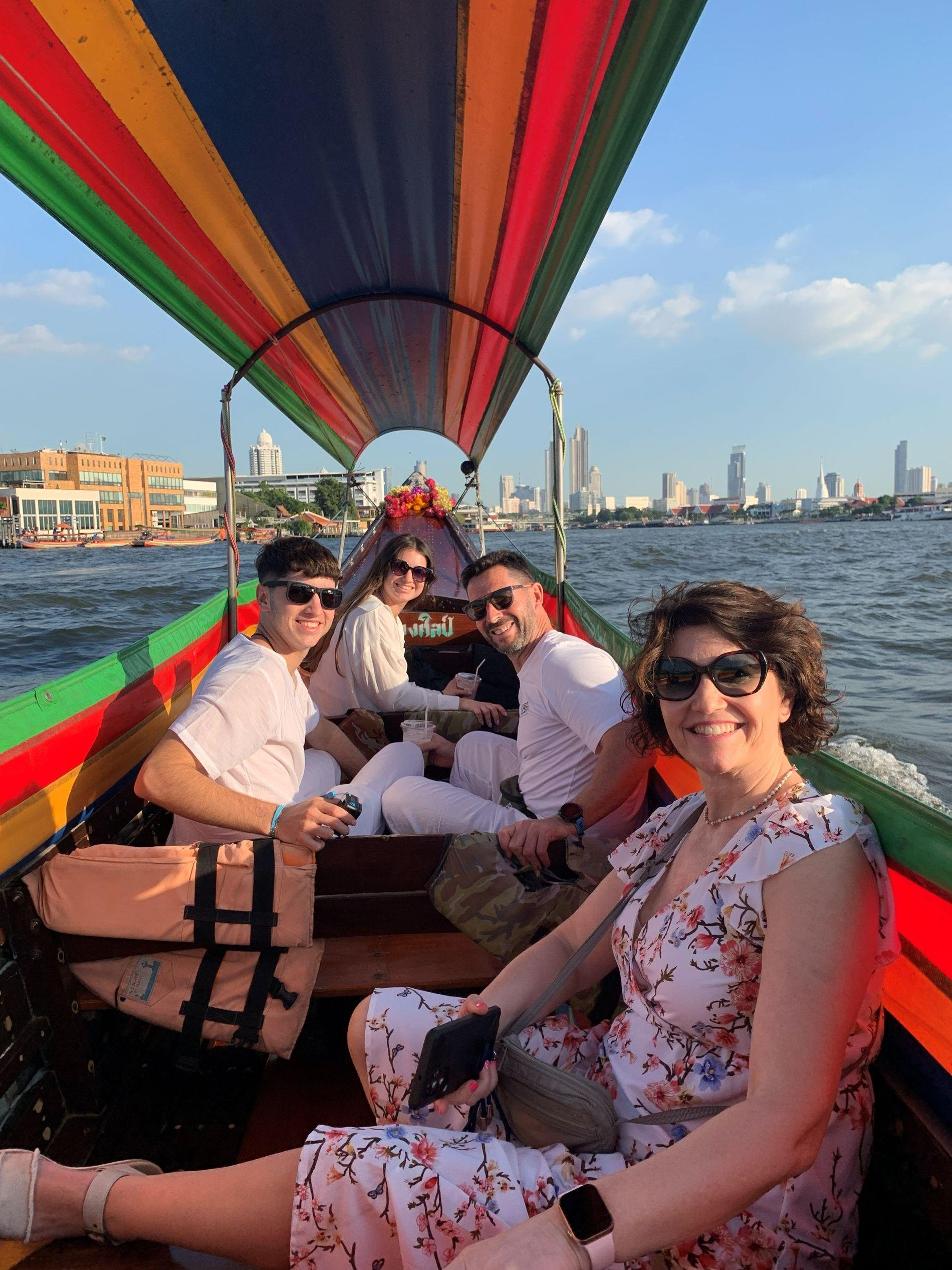 Bangkok Teak Boat Canal Cruise & Wat Arun Exploration