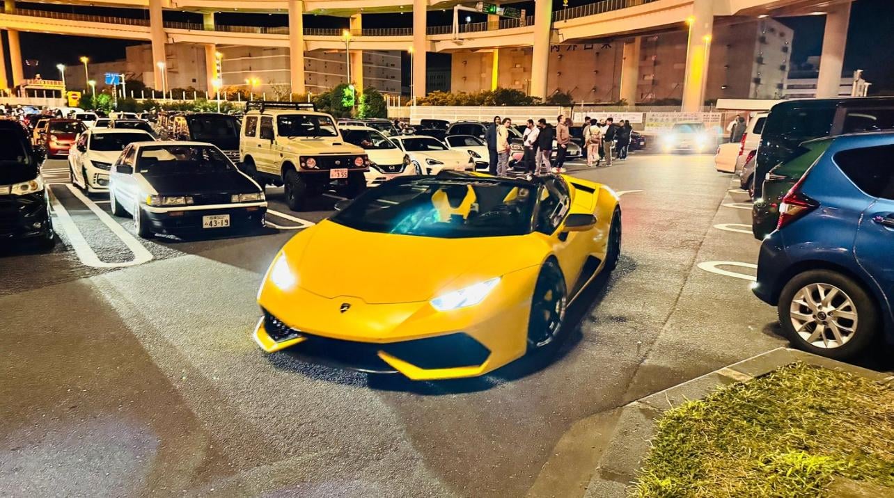 Tokyo: JDM Car Culture Night Tour with Daikoku PA Visit