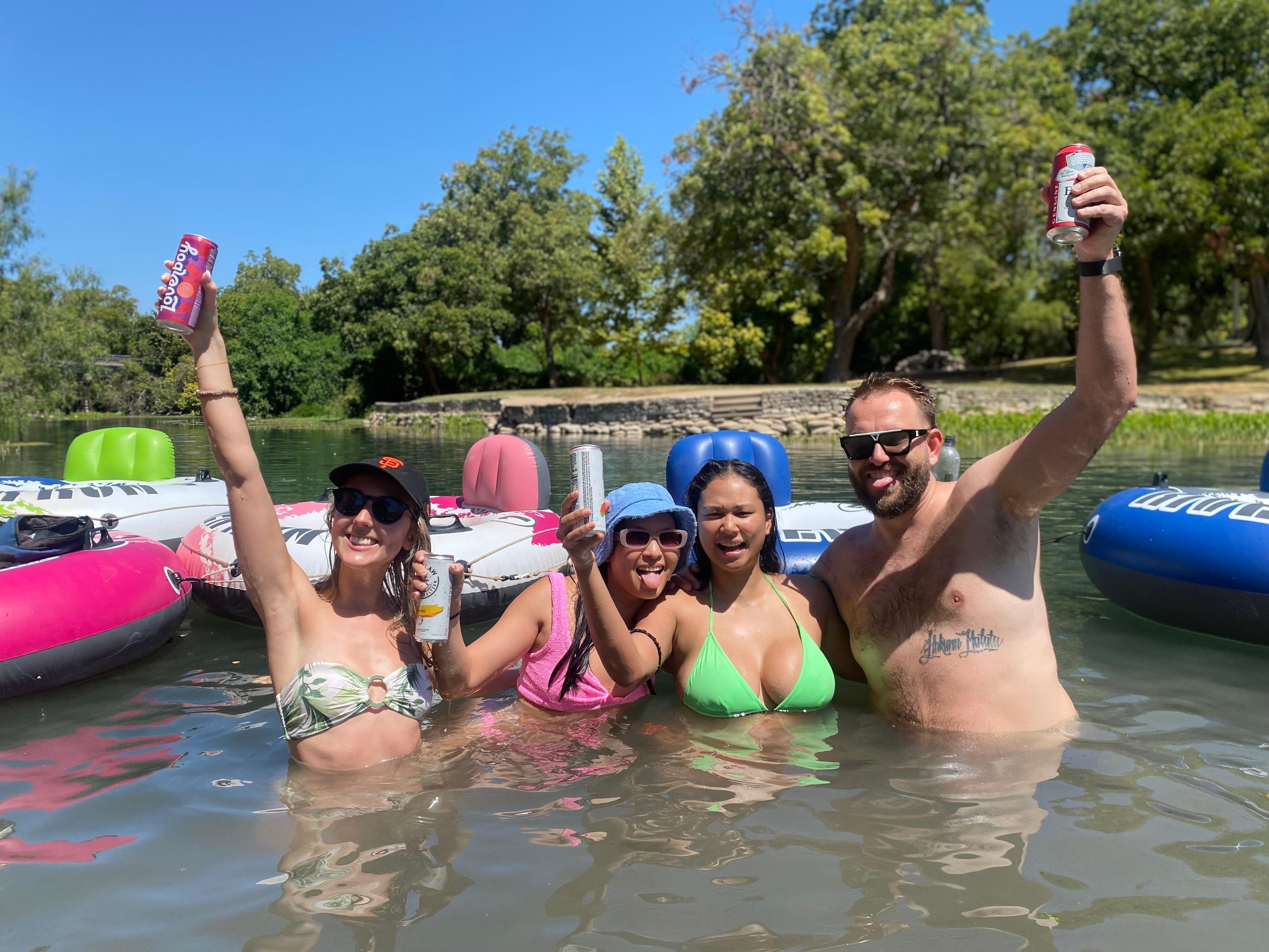 San Marcos River Social Tubing Adventure from Austin