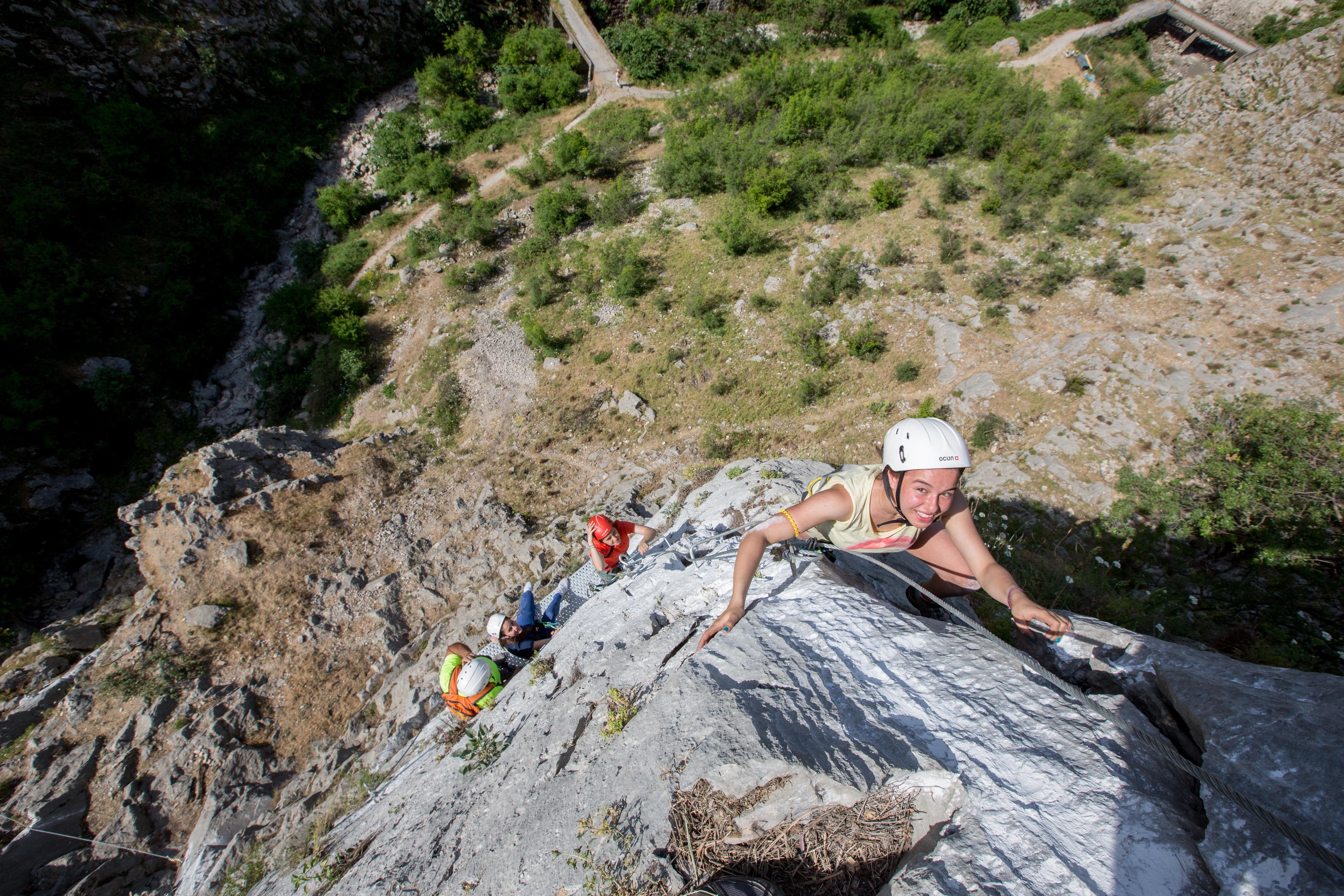 Kotor Via Ferrata Climbing Adventure with Guide & Gear