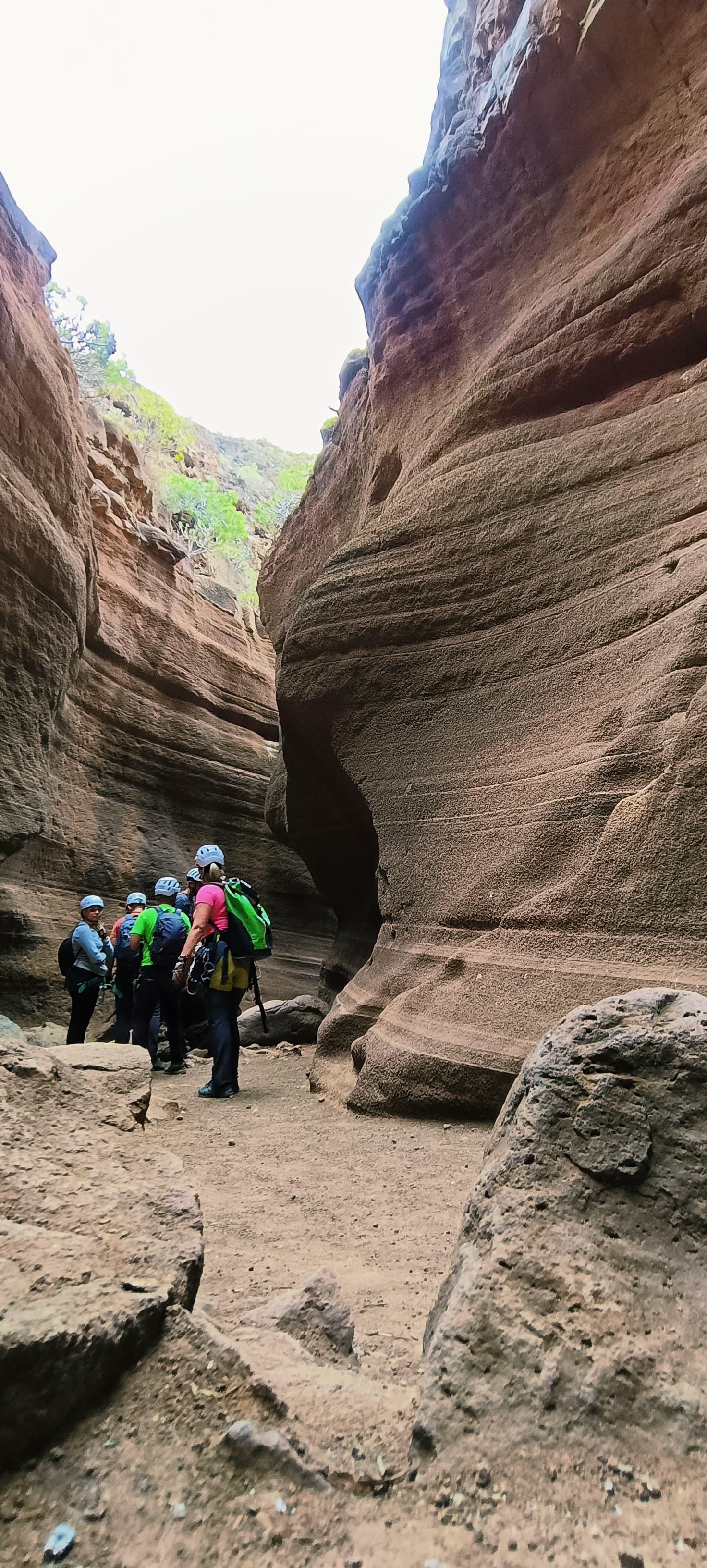 Los Arcos Canyoning Adventure in La Orotava