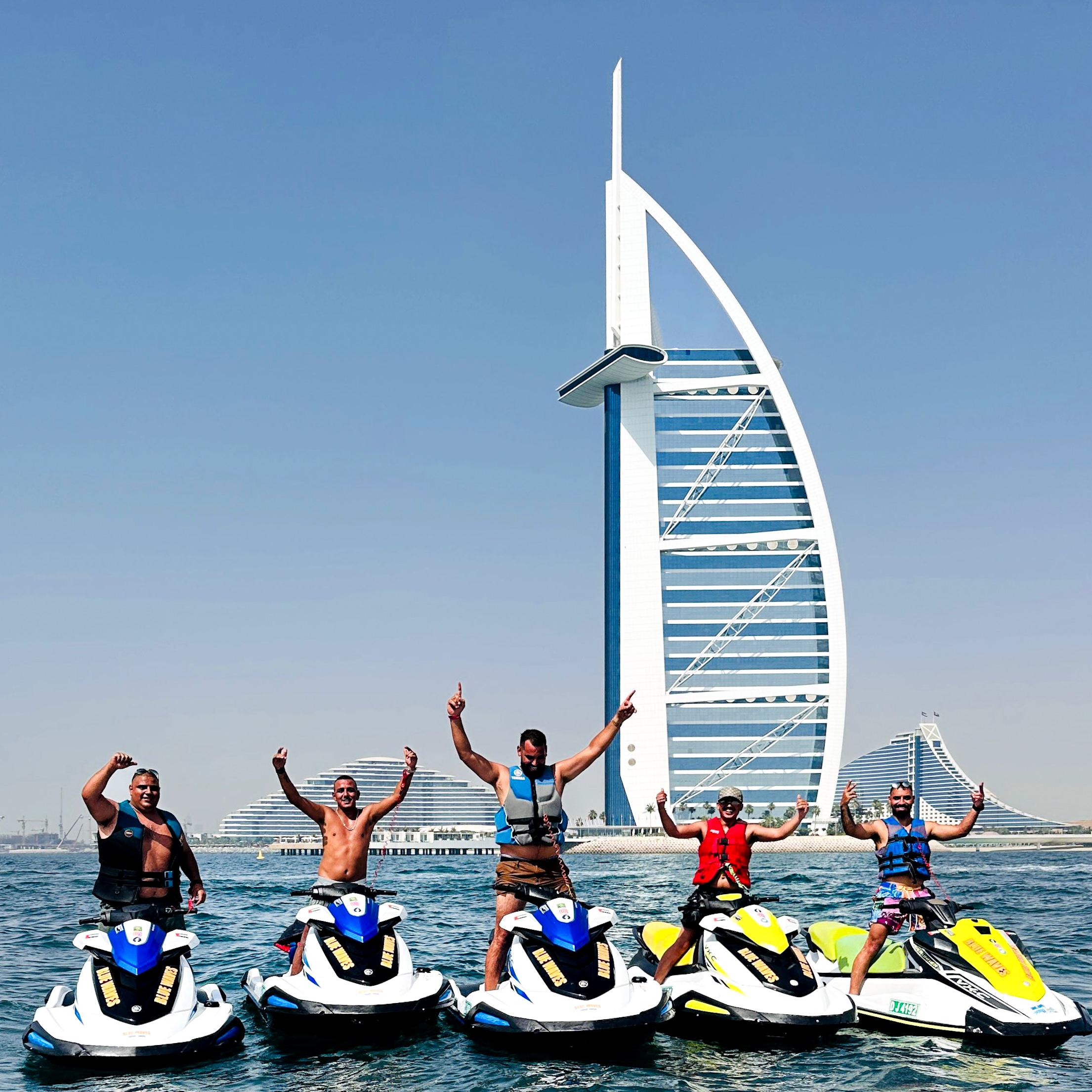 Dubai Jet Ski Adventure: Burj Al Arab & Atlantis Coastal Ride
