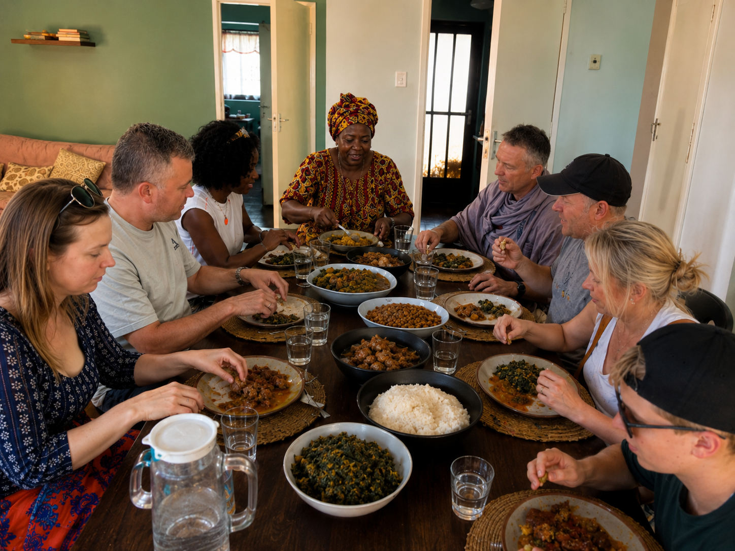 Home-Cooked Namibian Meal at Mama's Table