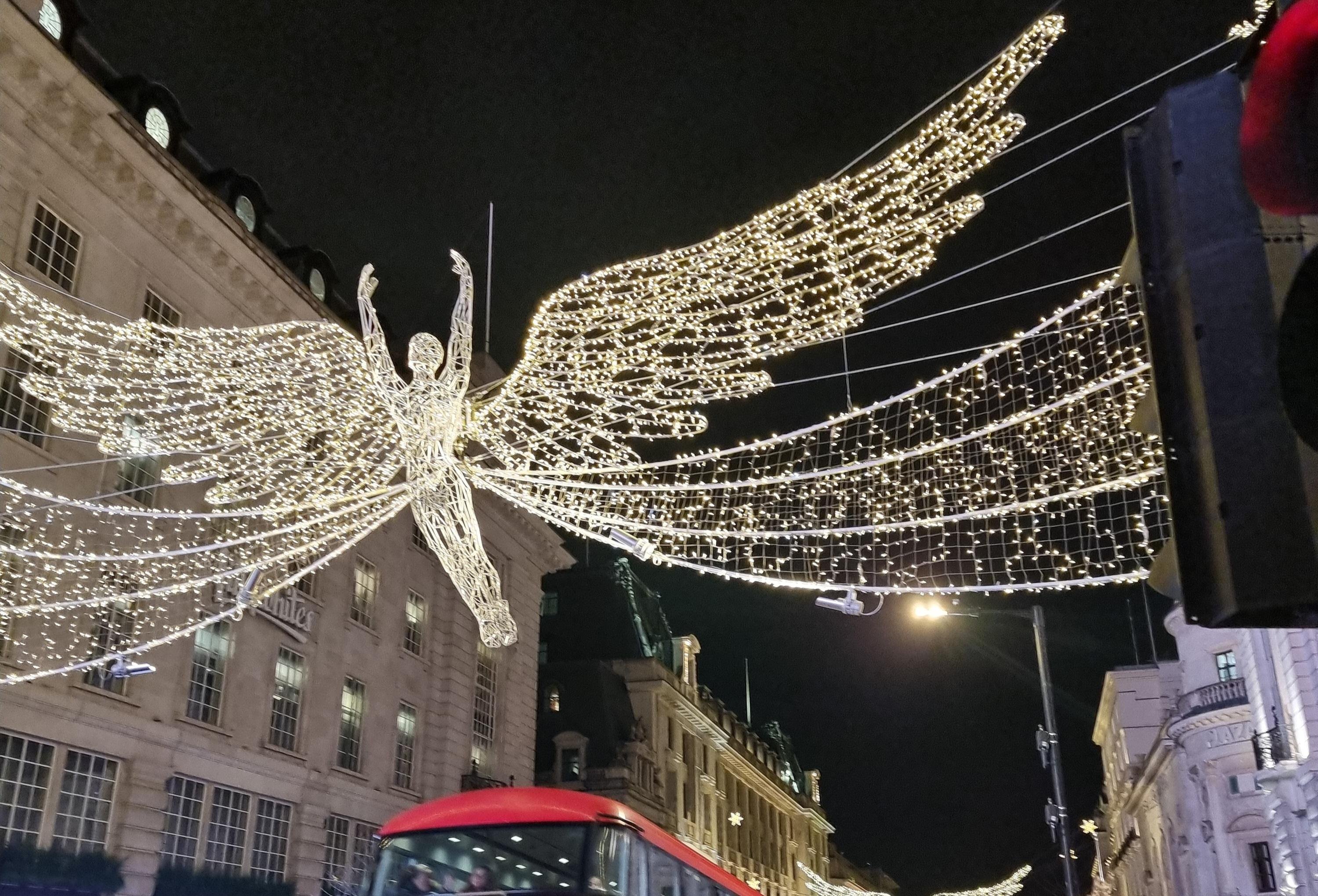 London Christmas Lights Walking Tour