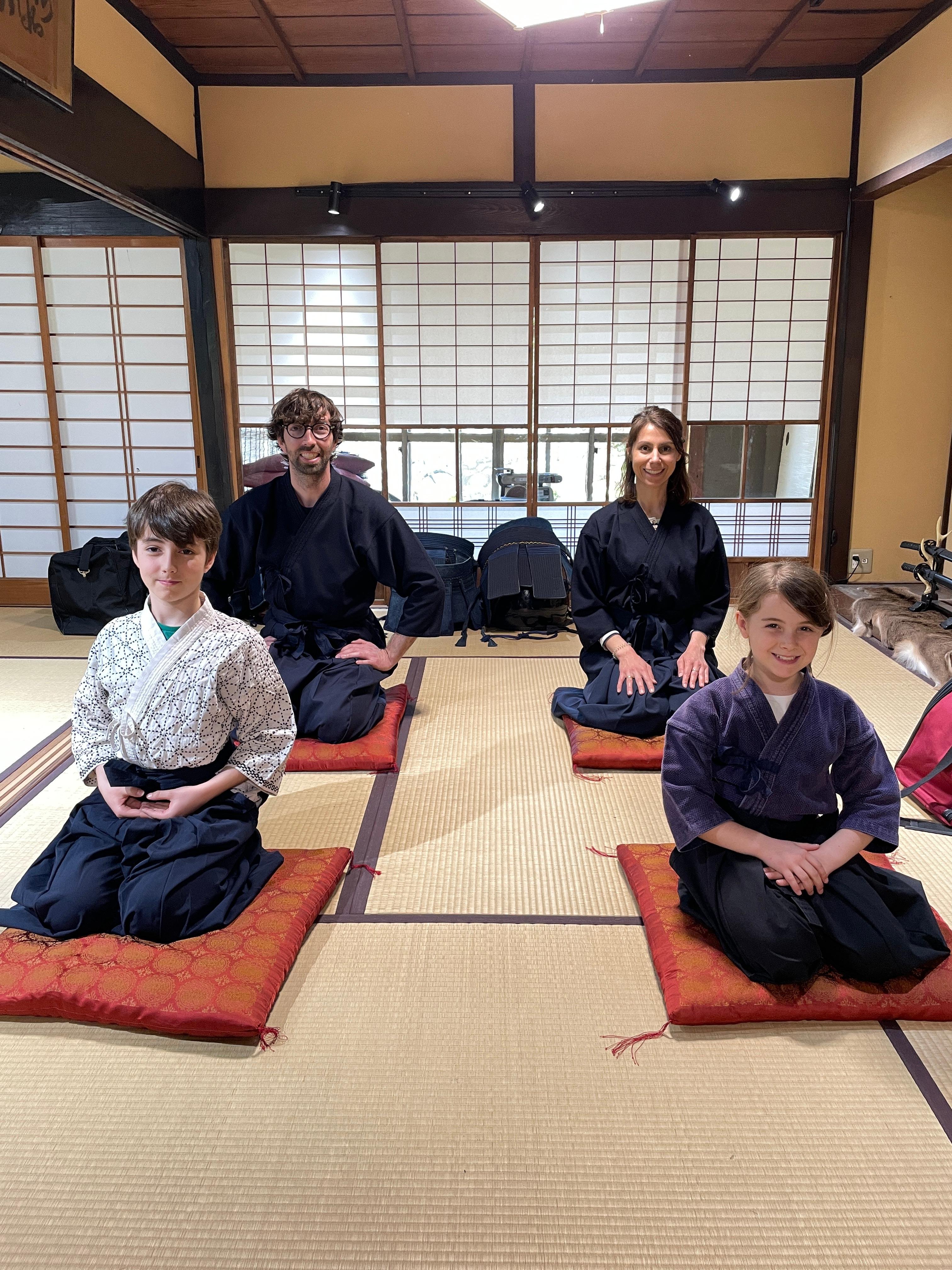 Kyoto Samurai & Kendo Experience in a Century-Old Machiya