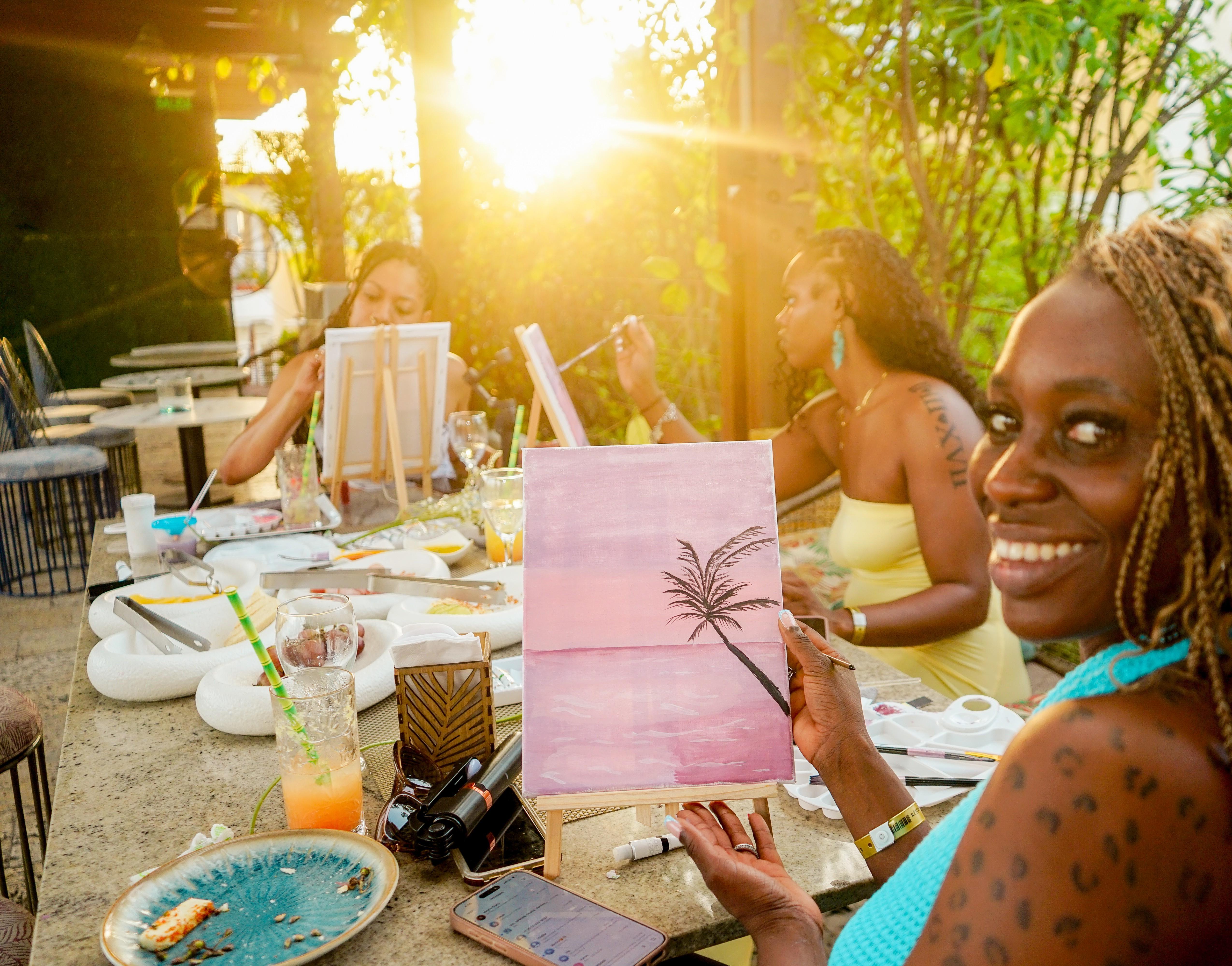 Cartagena Rooftop Watercolor, Brunch & Sunset Experience