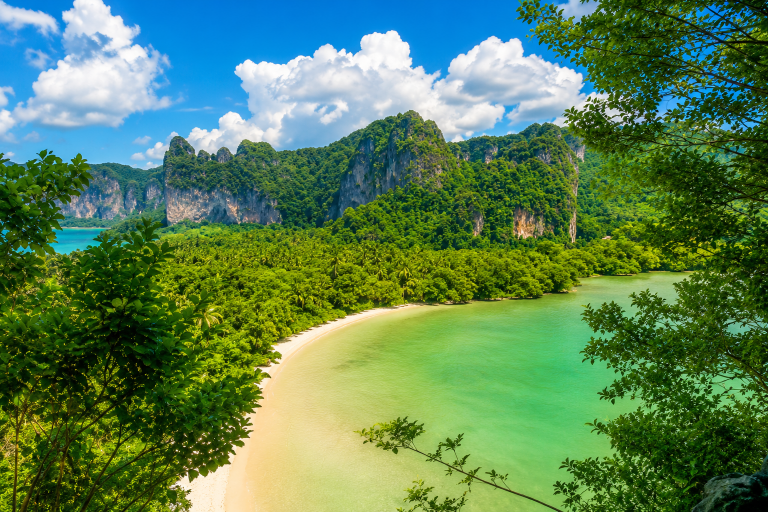 Krabi Airport to Railay Beach: Private Transfer & Boat Combo