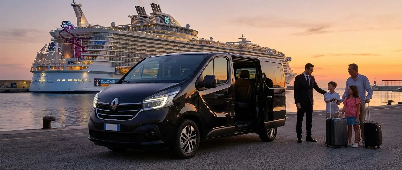 Private Rome to Civitavecchia Cruise Port Transfer