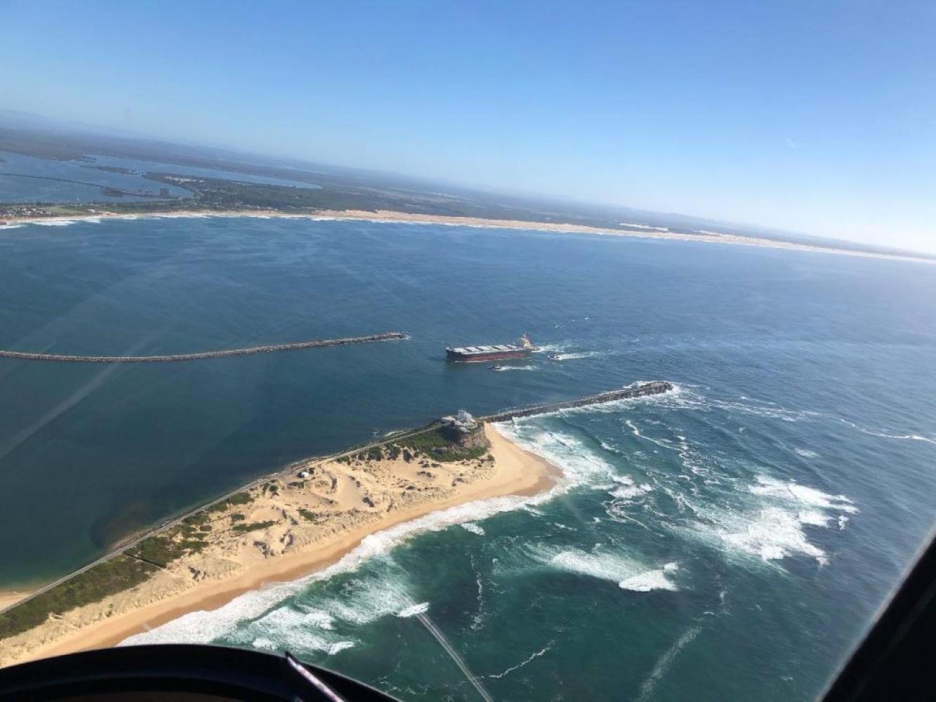 Newcastle Coastal Helicopter Flight