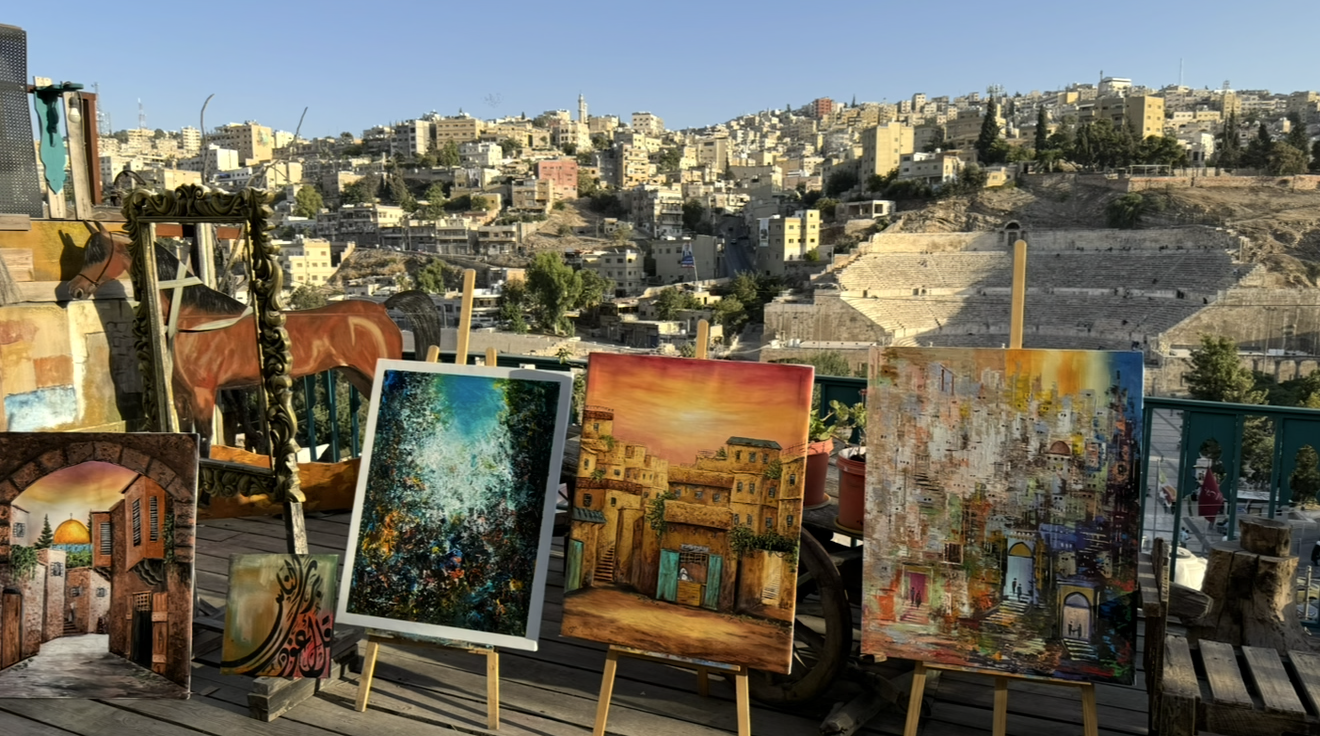 Amman Walking Experience: Citadel, Artists & Markets