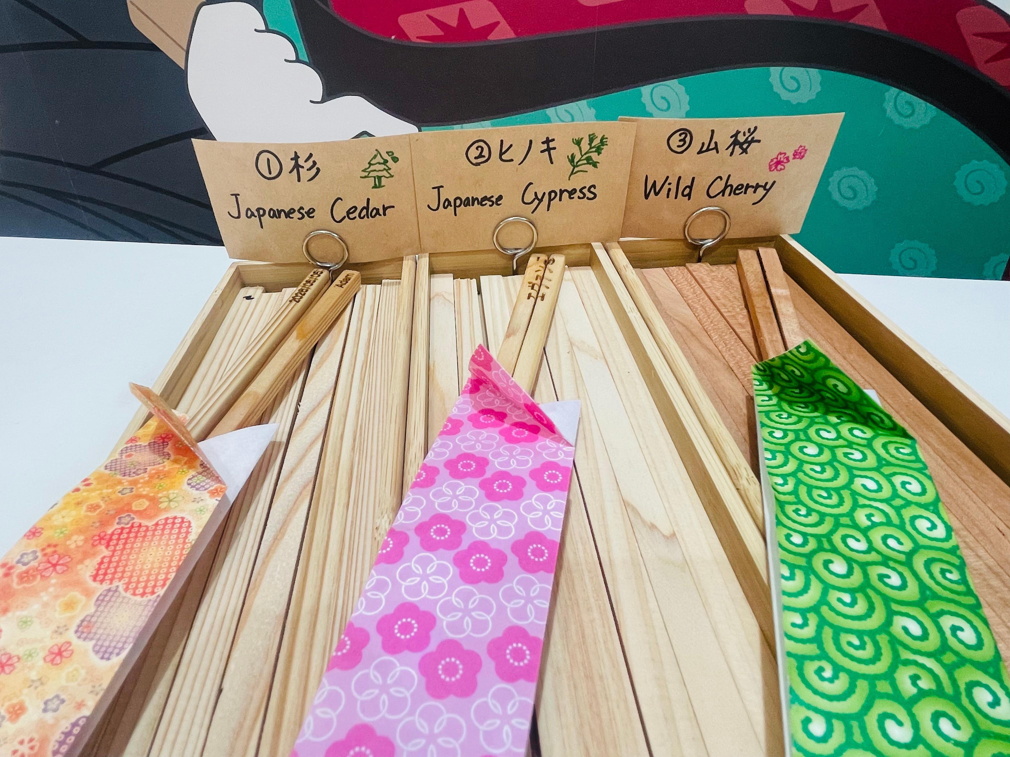 Osaka Castle District Chopstick-Crafting & Souvenir Workshop