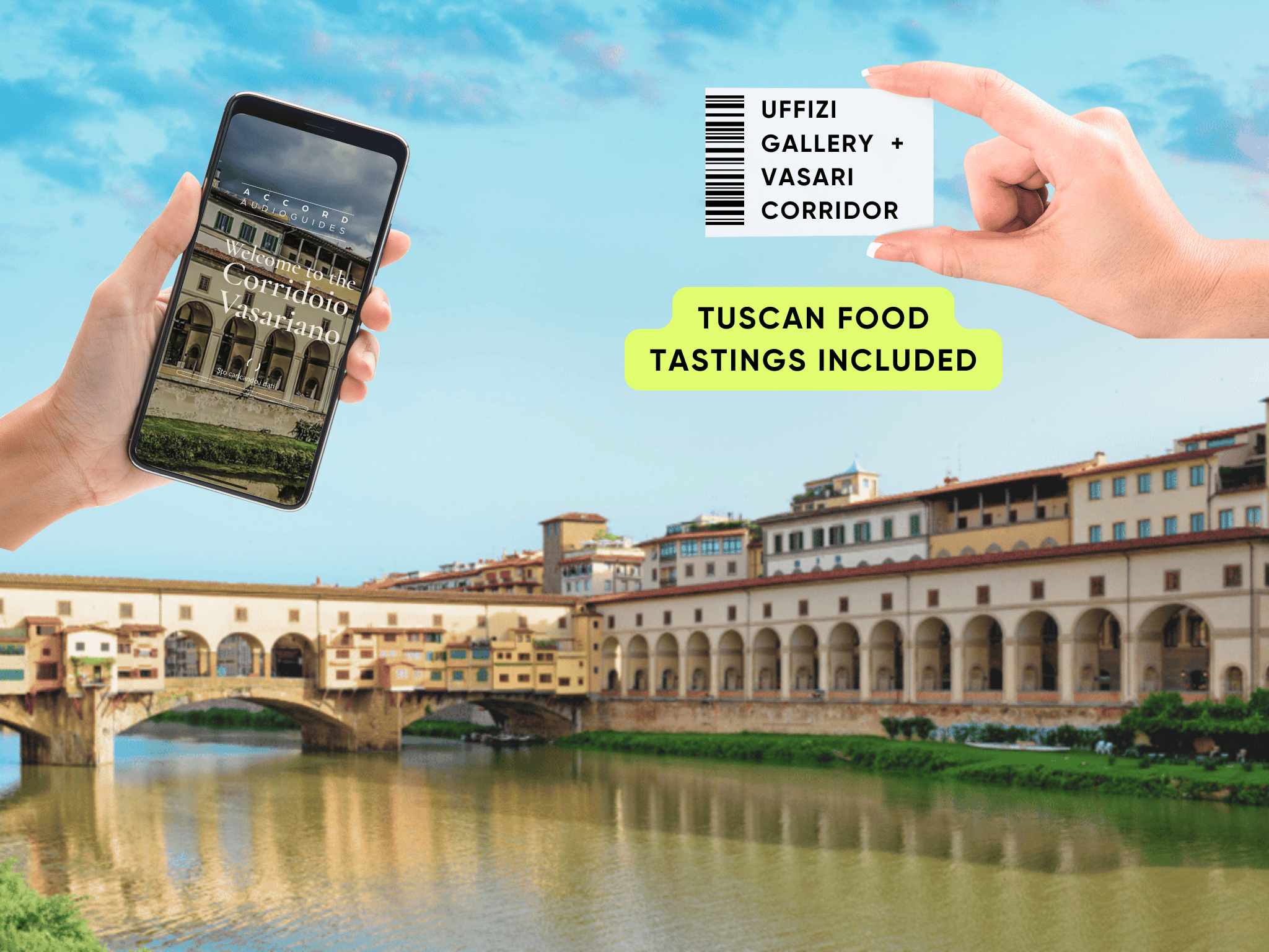 Uffizi Gallery & Vasari Corridor with Audio Guide