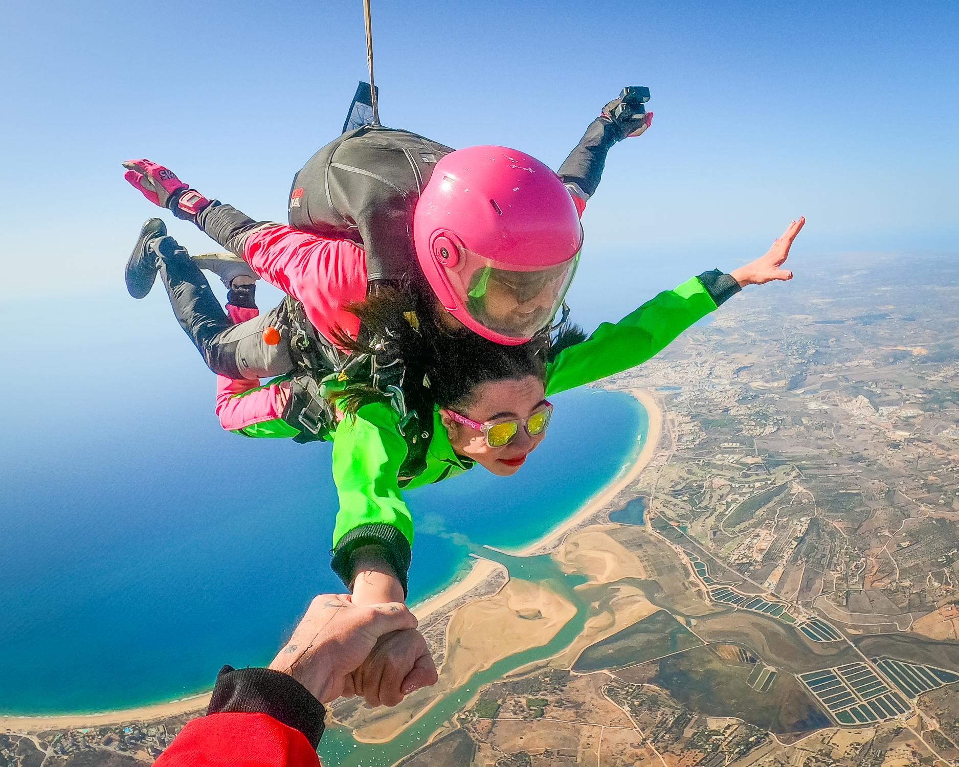 Tandem Skydive Experience in the Algarve