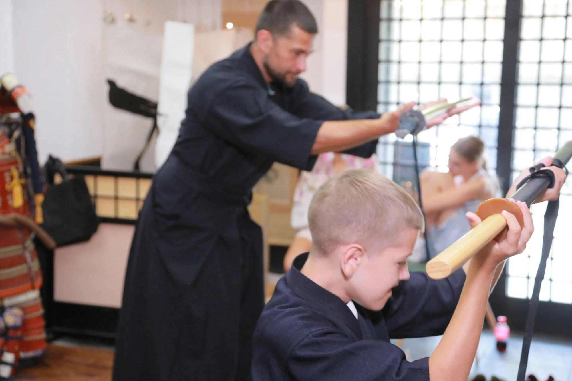 Osaka: Learn Bushido - Trial Slashing with Samurai Sword
