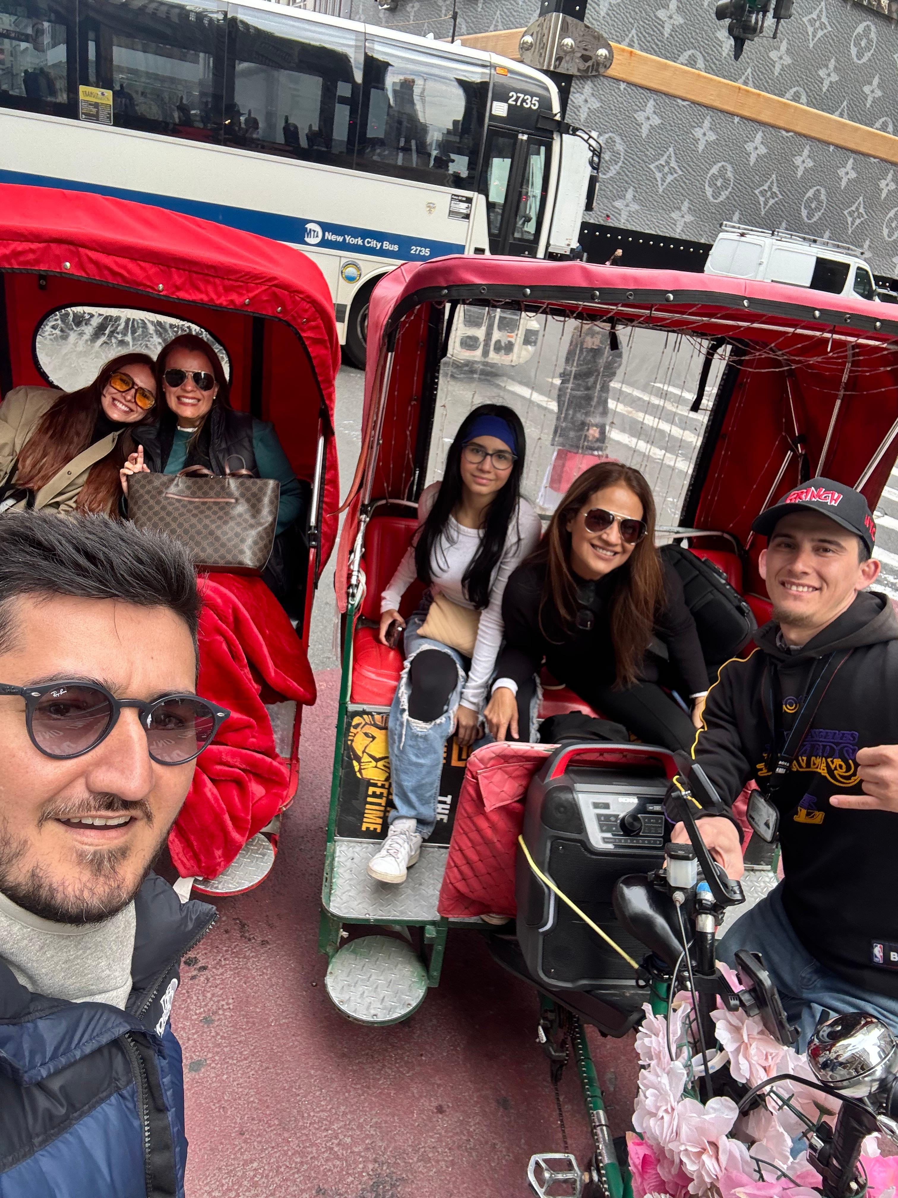 Private Central Park Pedicab Sightseeing Tour