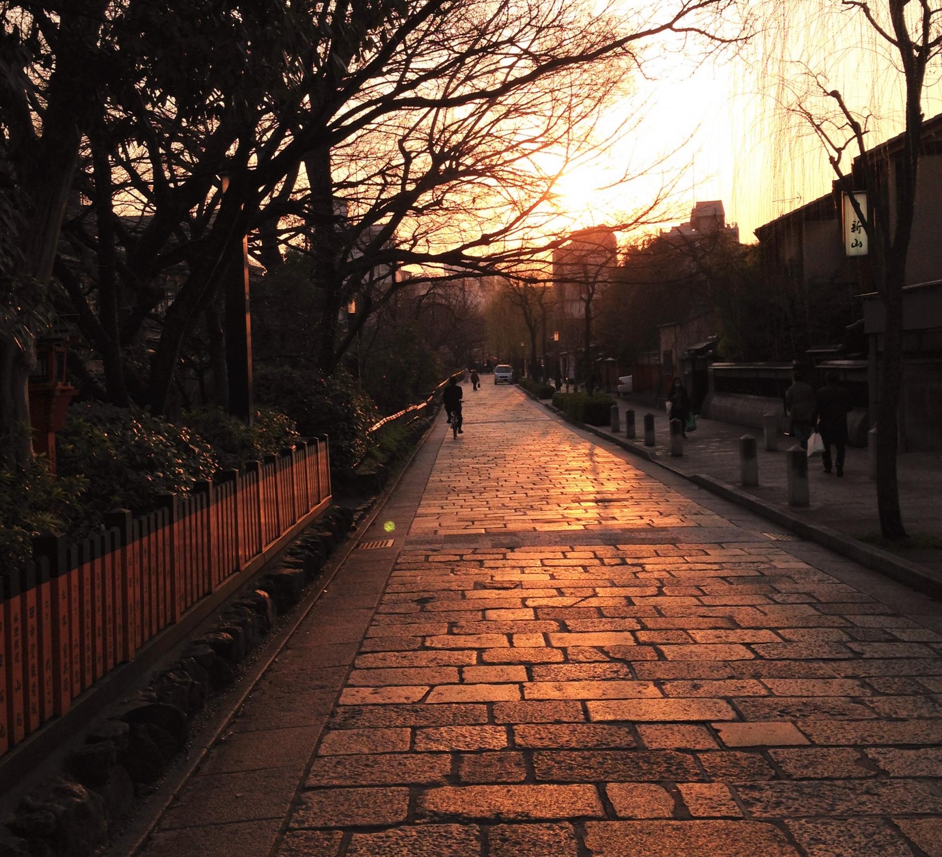 Gion Corner Kyoto - evening streets and teahouse district around the theatre — image 16