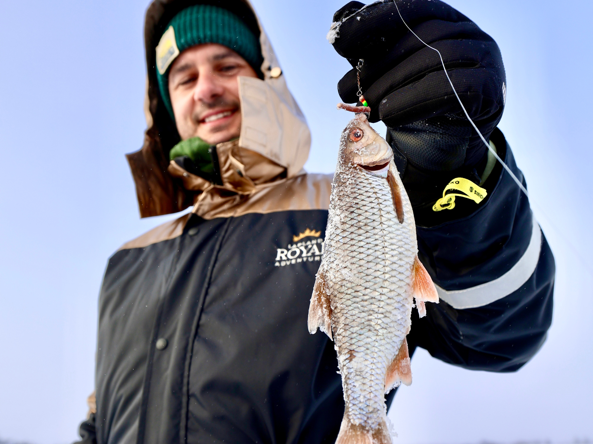 Arctic Ice Fishing with Campfire & Traditional Pastries
