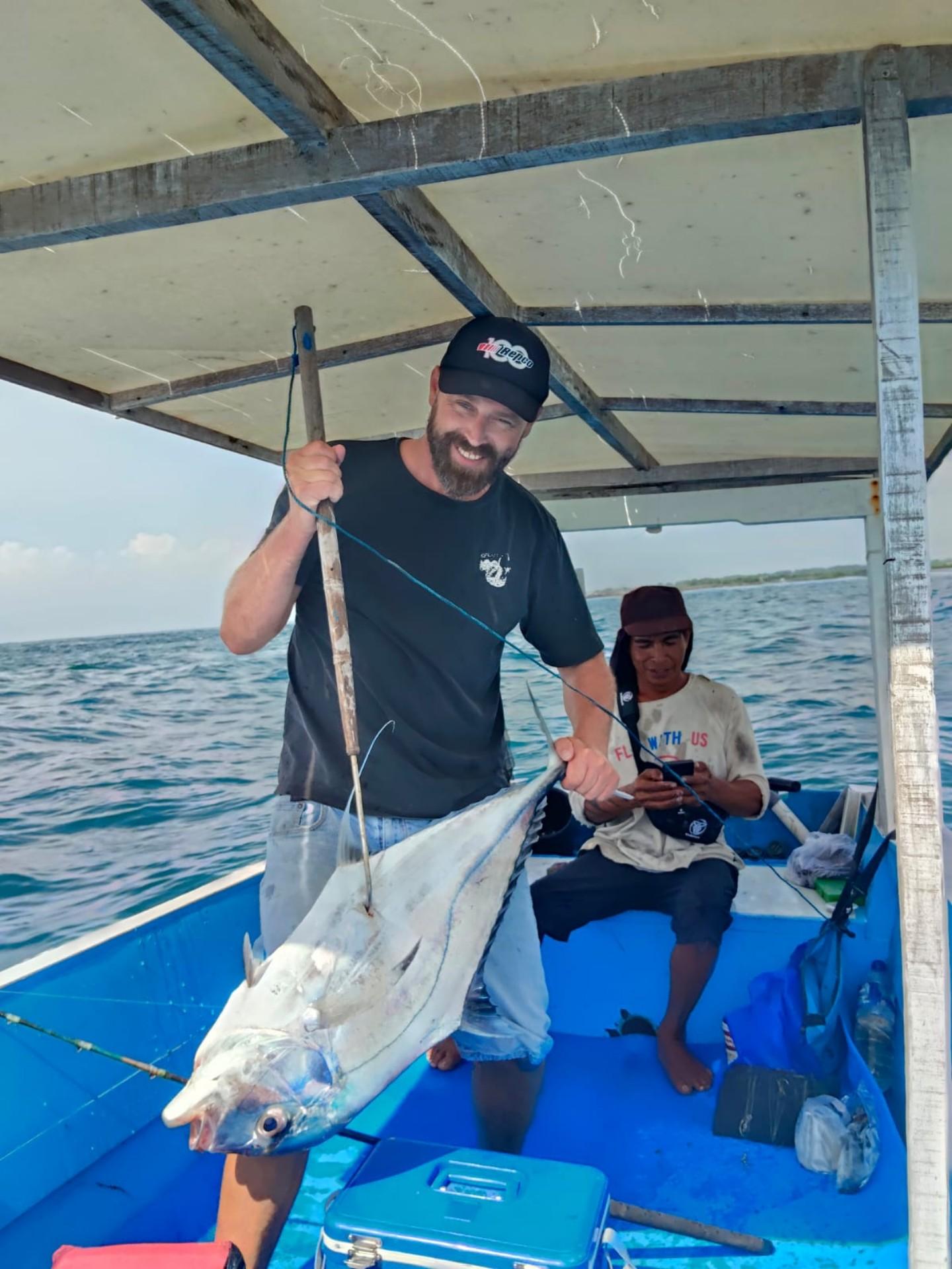 Sanur Sunrise Fishing Adventure with Traditional Outrigger Boat