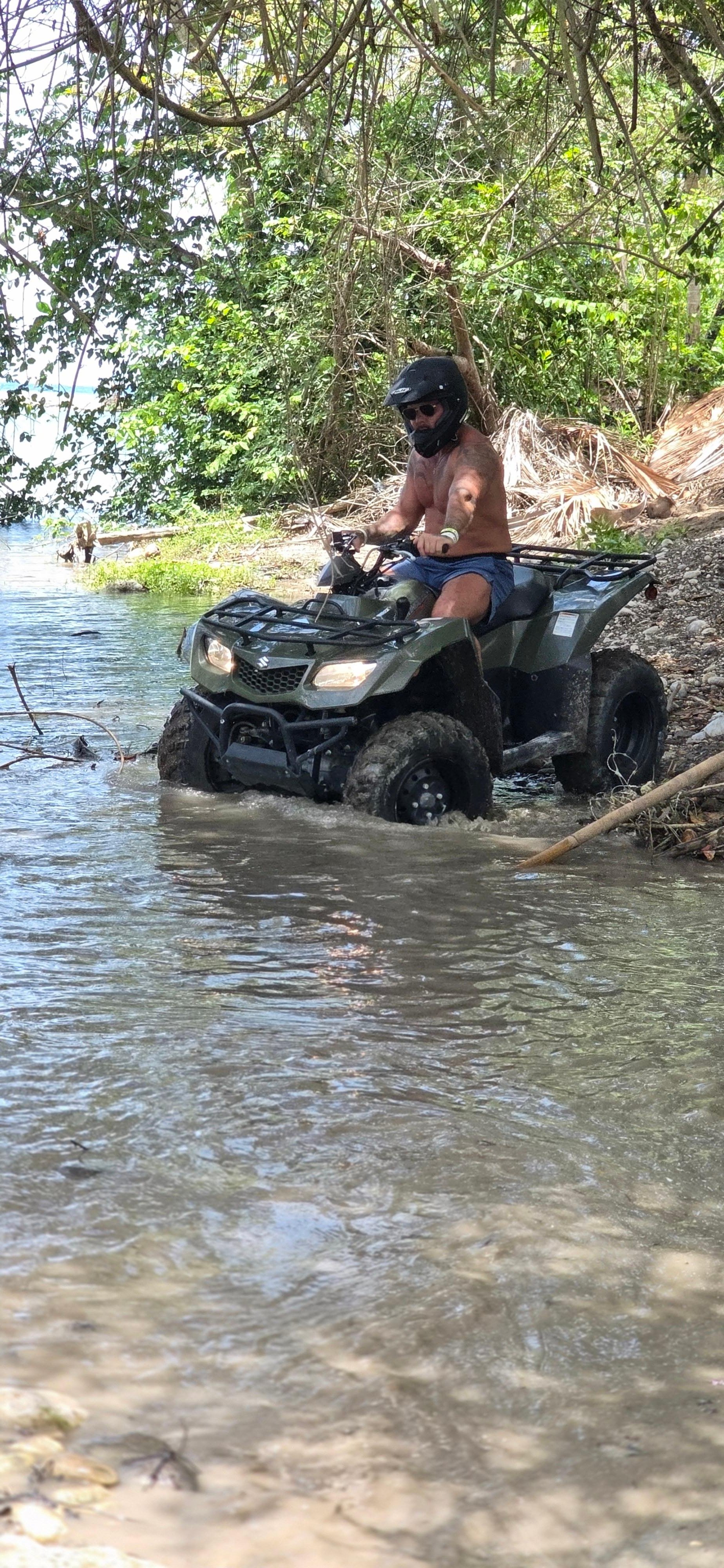 Ocho Rios: Rainforest ATV, Bamboo Rafting & Blue Hole Adventure