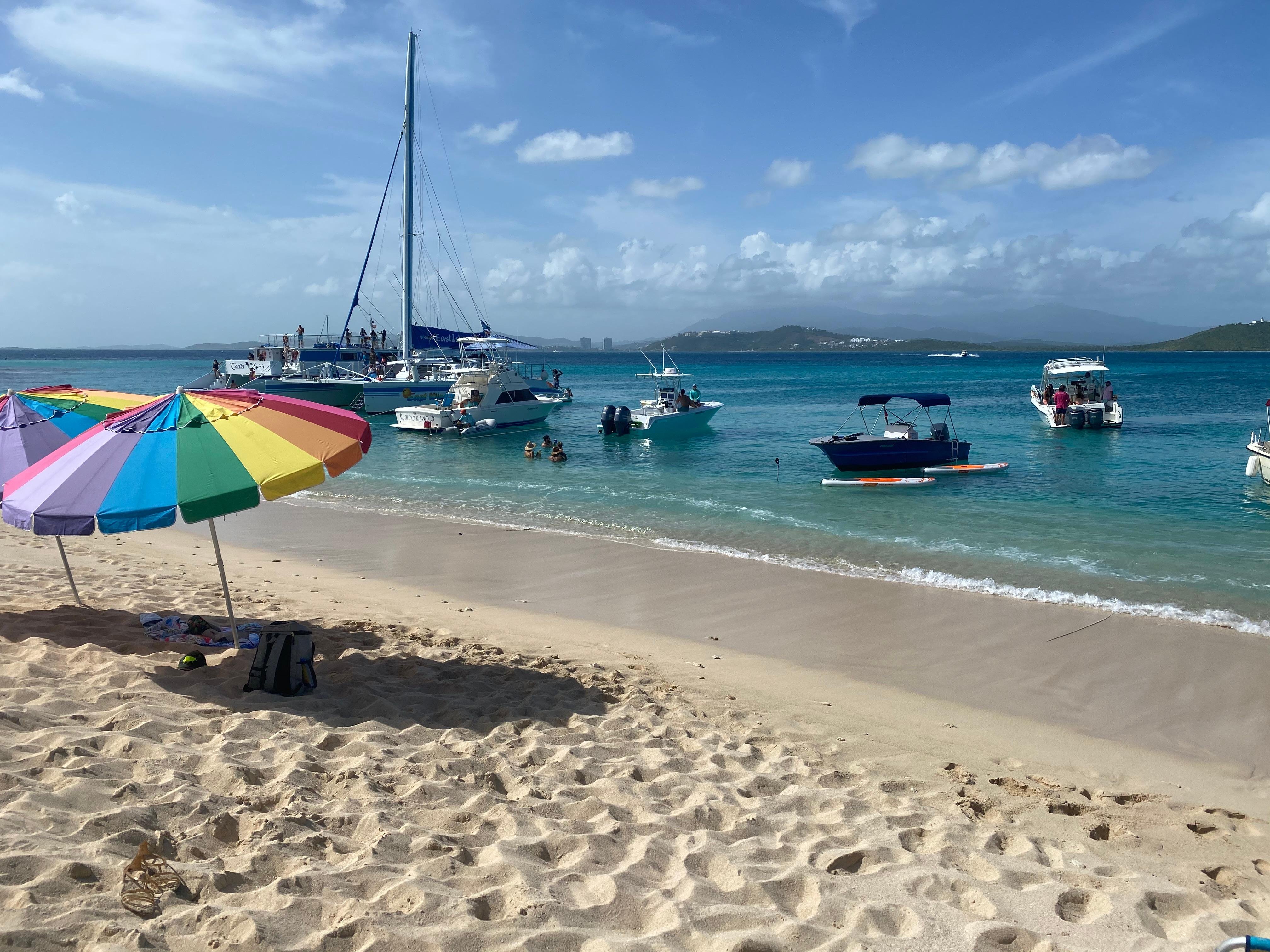 Icacos Island Boat Trip and Beach Day Package - water taxi to Cayo Icacos, Fajardo, Puerto Rico (13 of 24)