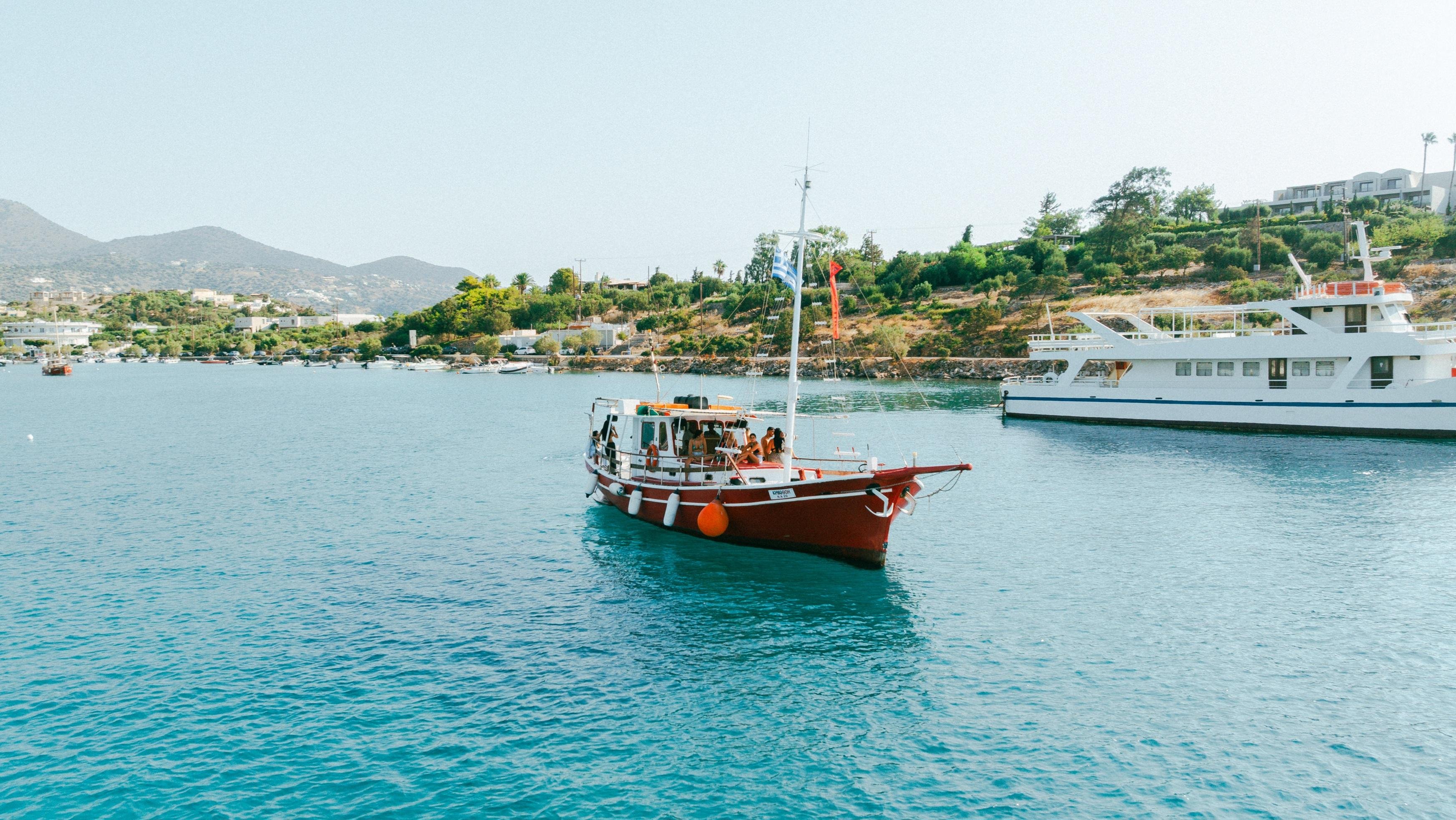 Agios Nikolaos Boat Trip: Fishing, Swimming & BBQ