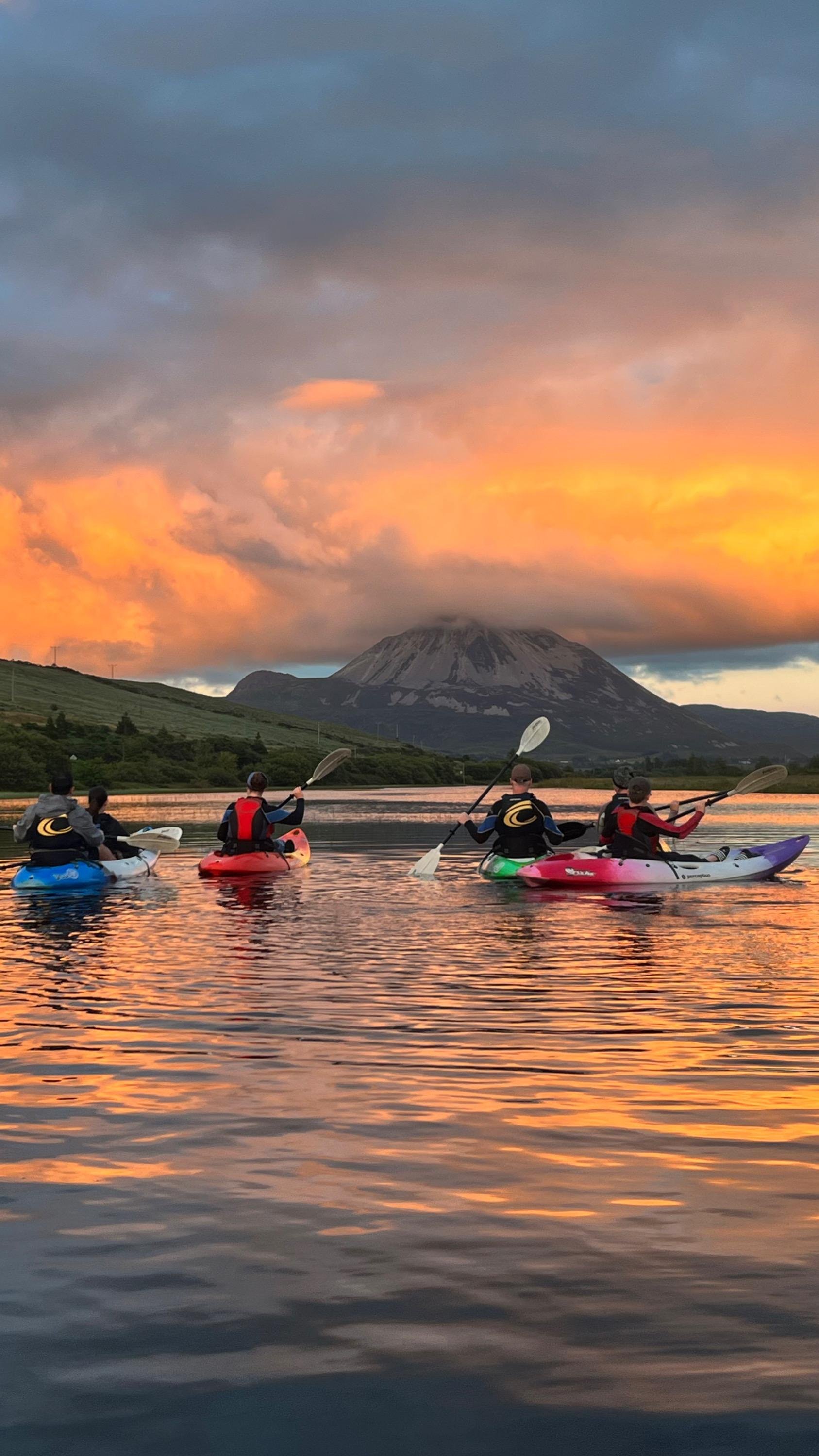 Dunlewey Lake Sunset Kayak Adventure