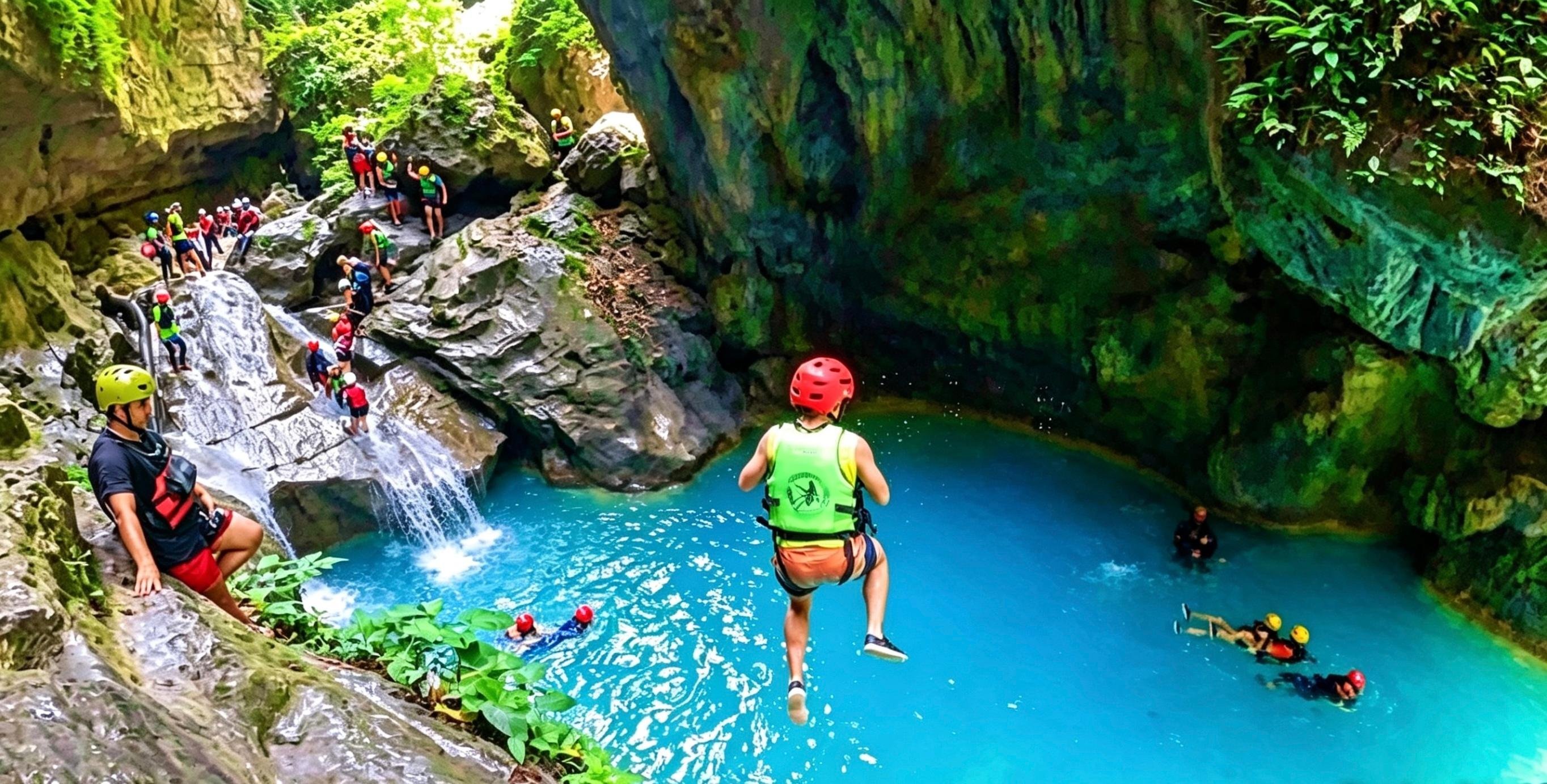 Cebu Full-Day Moalboal Sardine Run & Kawasan Canyoneering