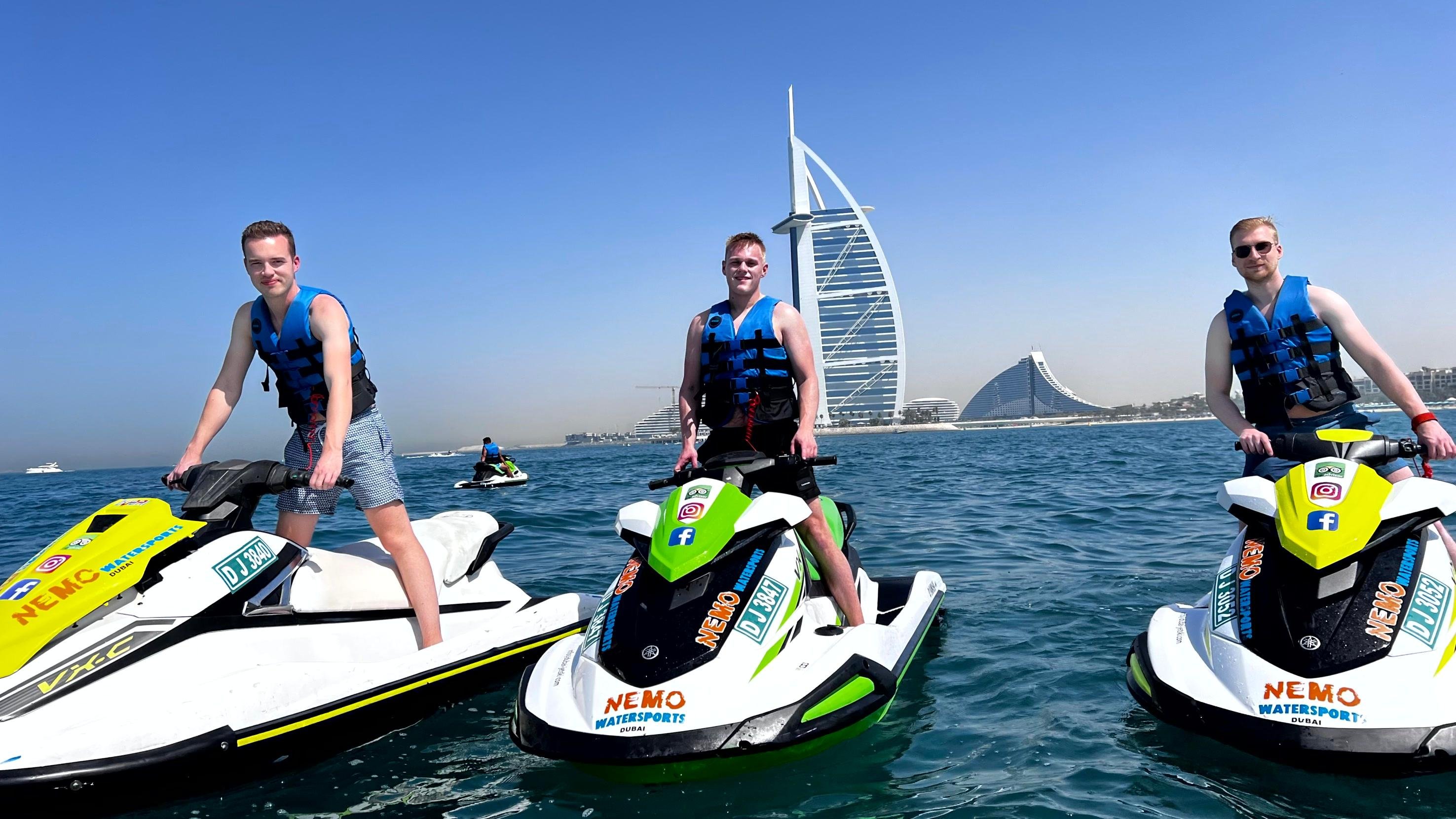 Dubai Jet Ski Adventure: Burj Al Arab & Jumeirah Beach