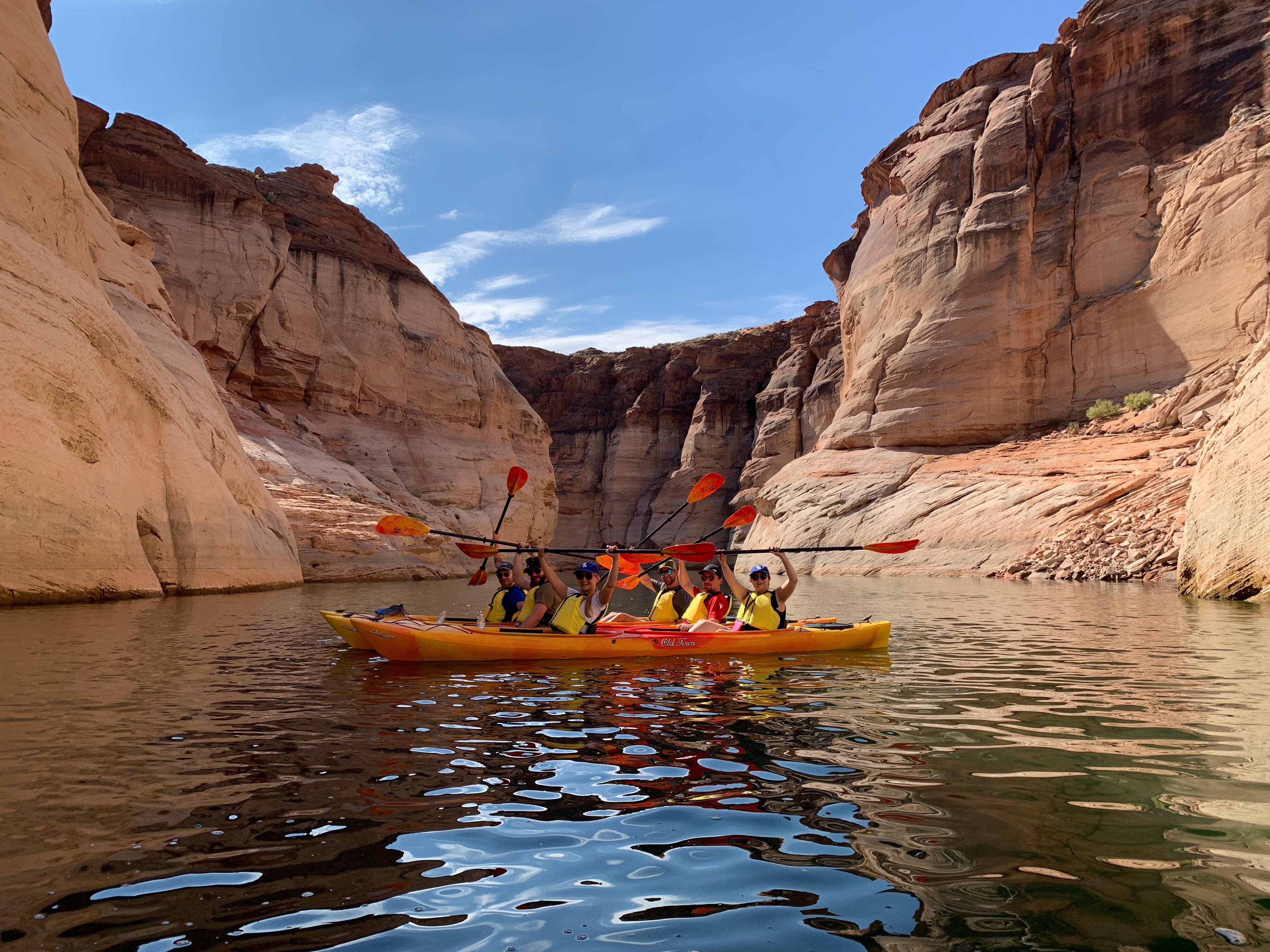 Antelope Canyon & Lake Powell Kayak and Hike Adventure