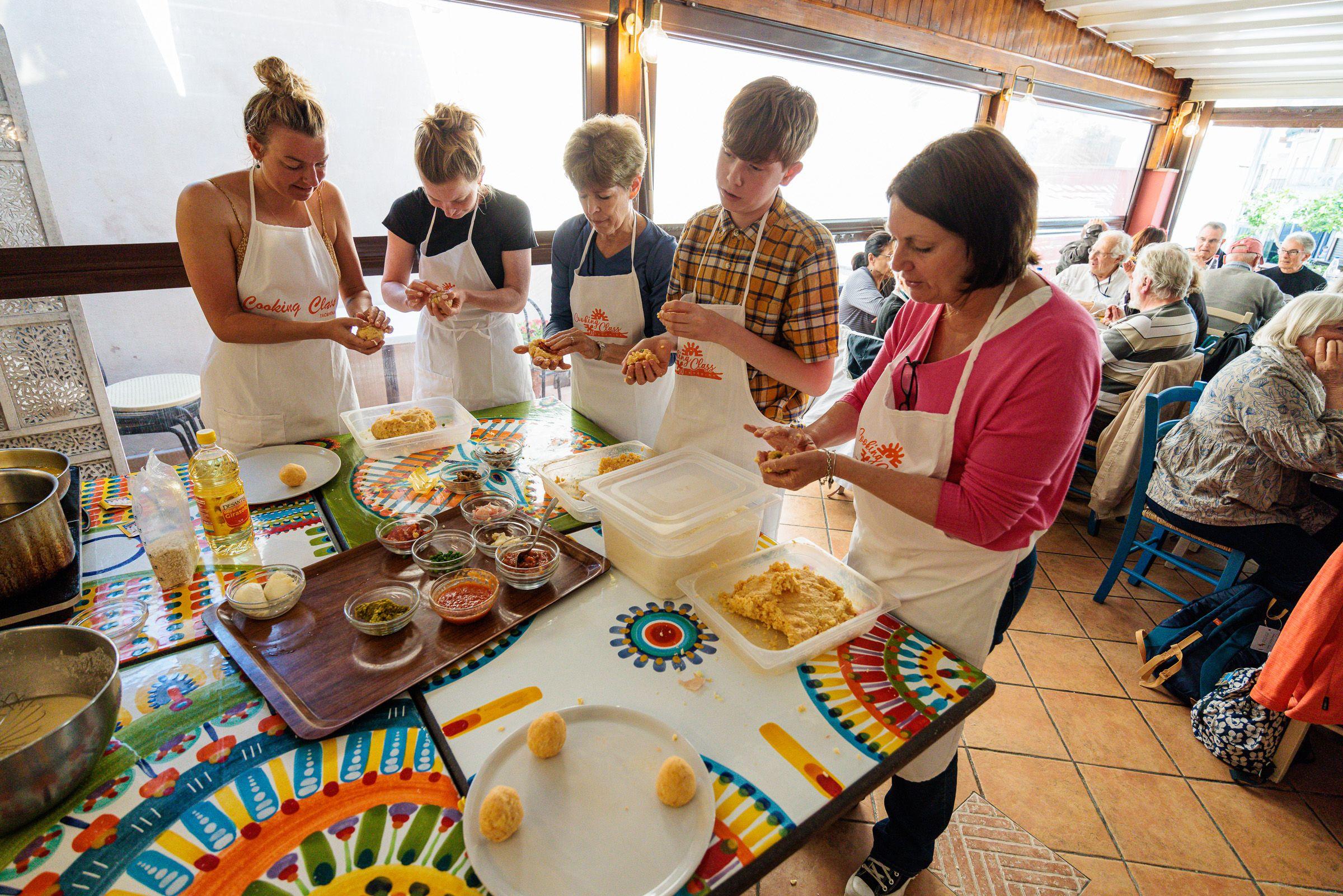Hands-on Sicilian Arancino Workshop in Taormina