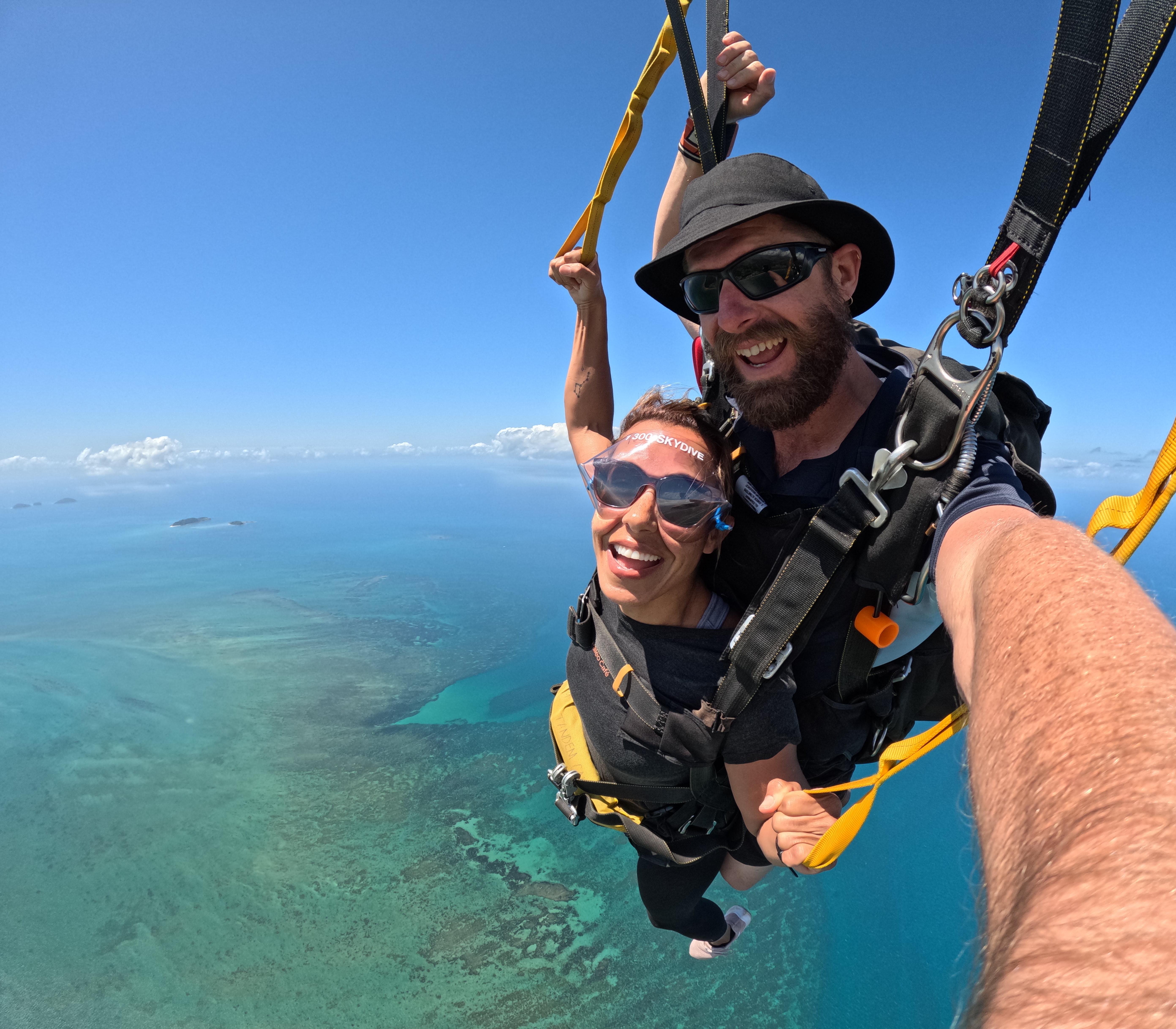 Tandem Skydive Over Cairns