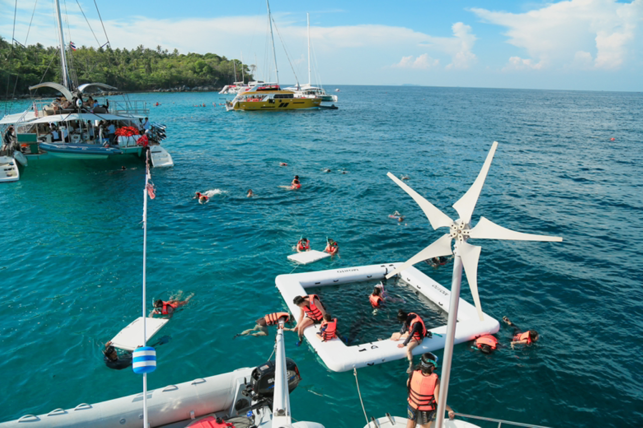 Phuket: Coral & Racha Island Catamaran Sunset Cruise
