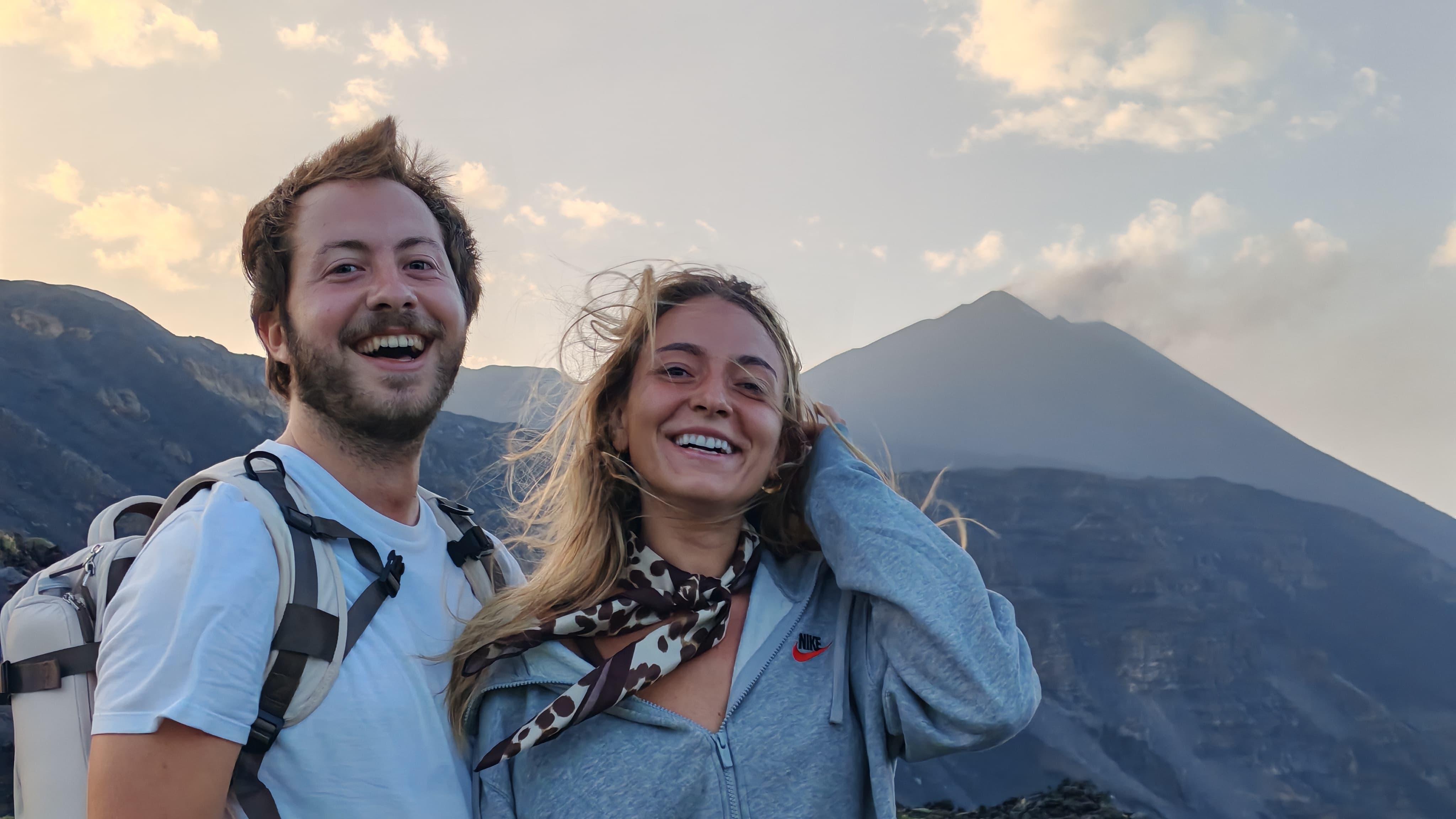 Etna Sunset Tour: Volcano trek, Cave & tasting from Catania